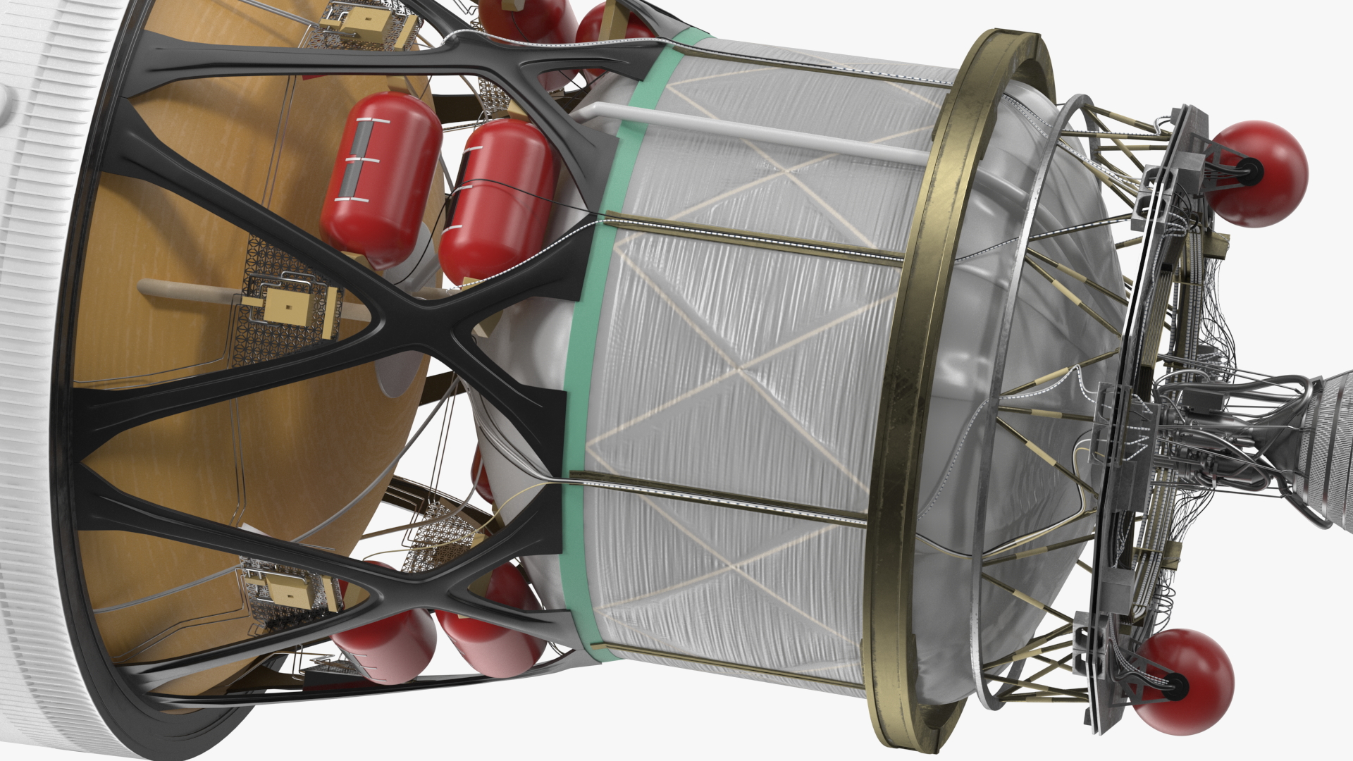 Interim Cryogenic Propulsion Stage 3D model