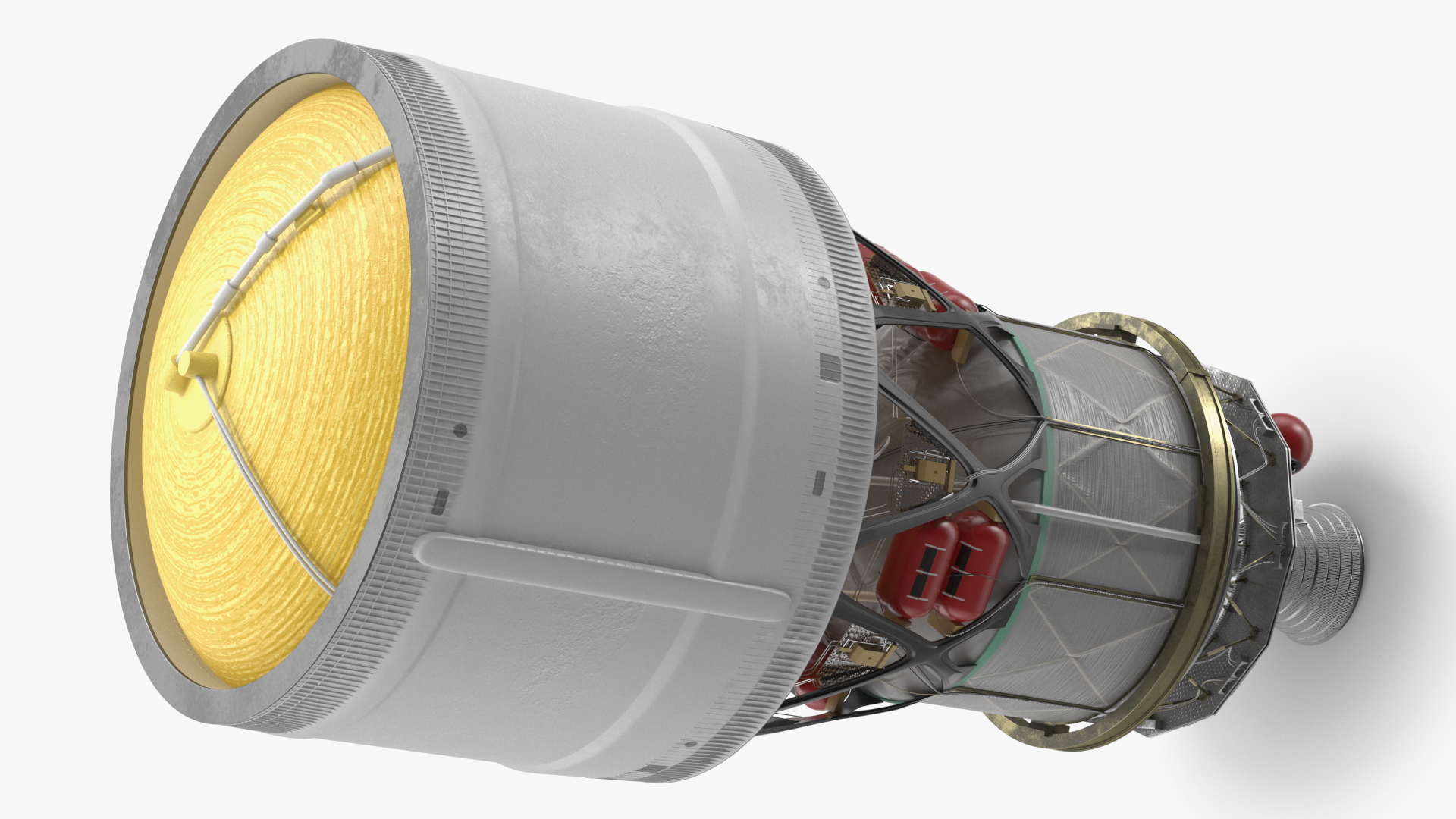 Interim Cryogenic Propulsion Stage 3D model