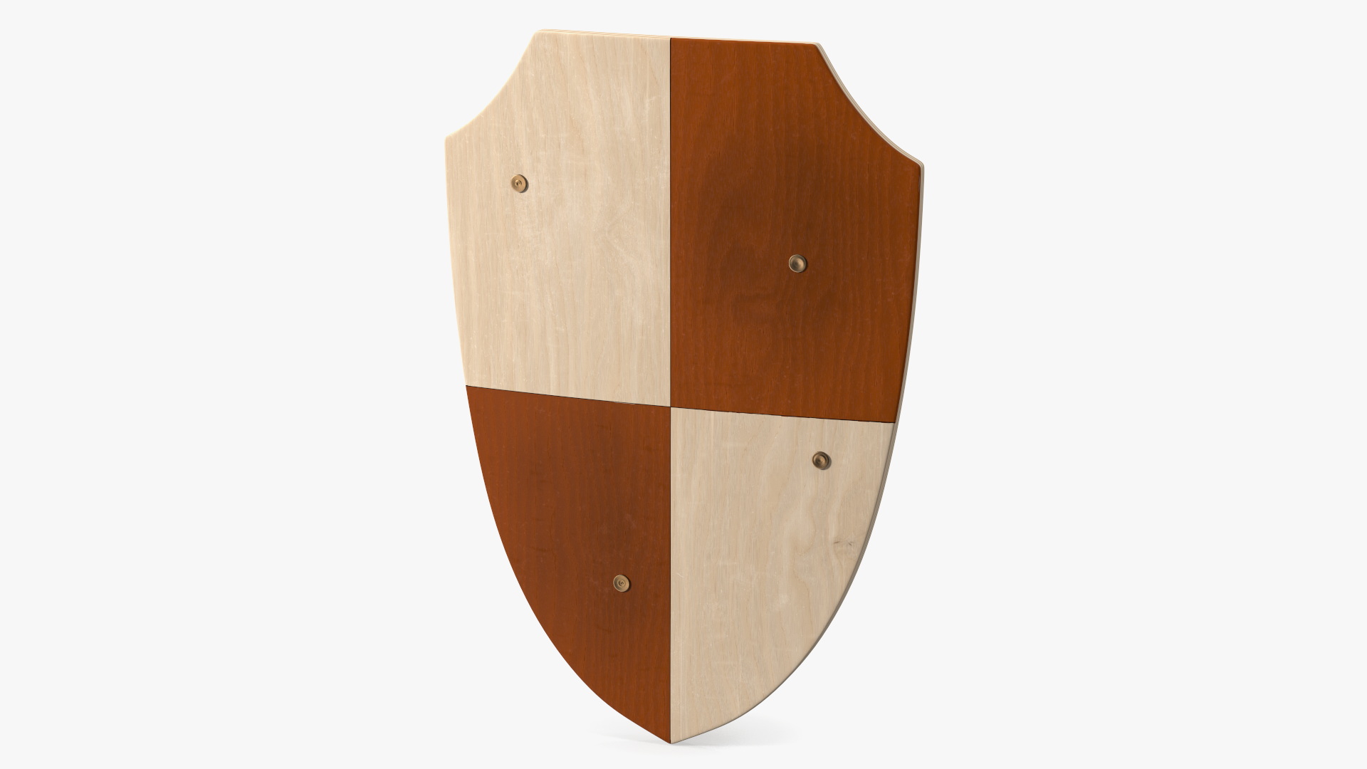 Toy Wooden Shield 3D