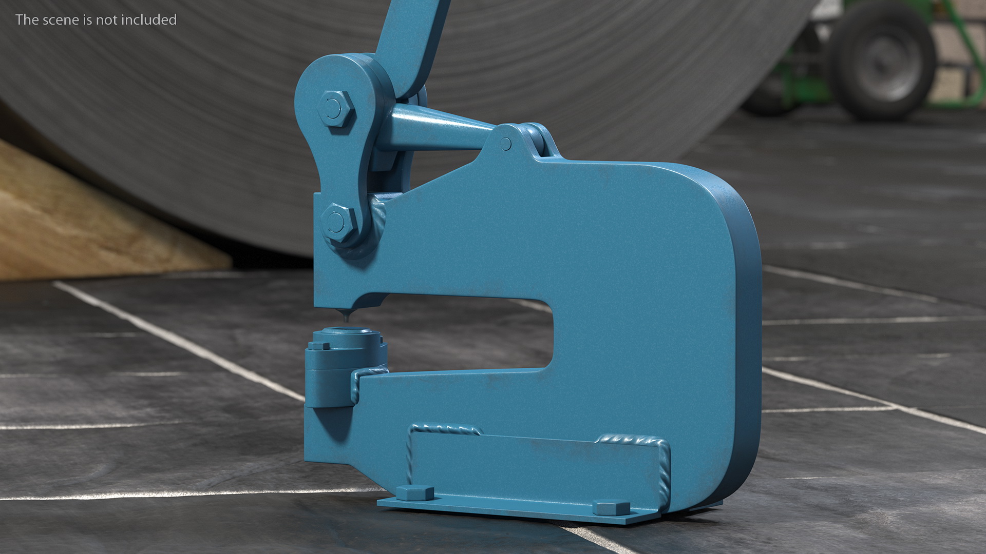 Roper Whitney No 17 Deepthroat Bench Punch 3D
