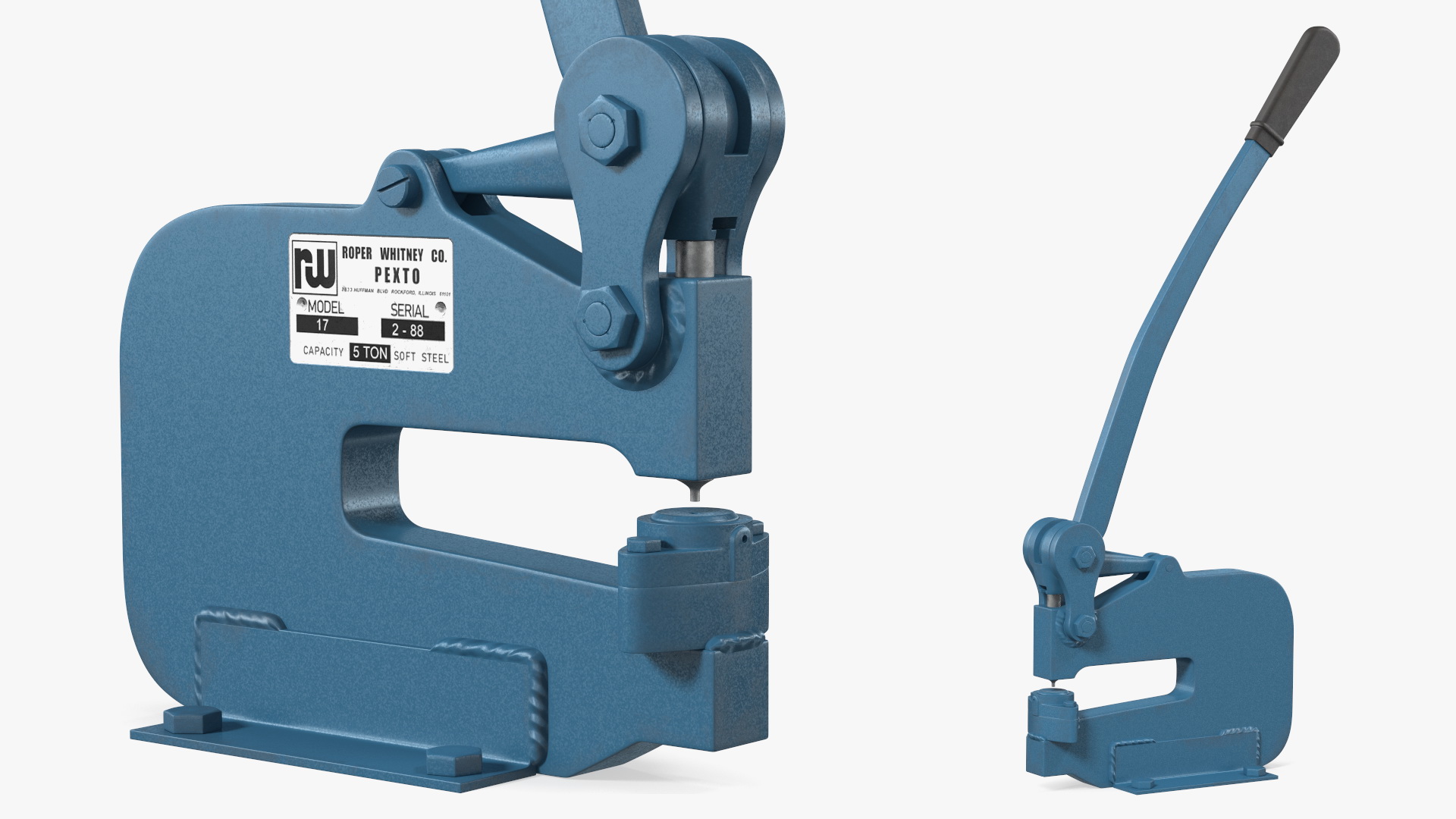 Roper Whitney No 17 Deepthroat Bench Punch 3D