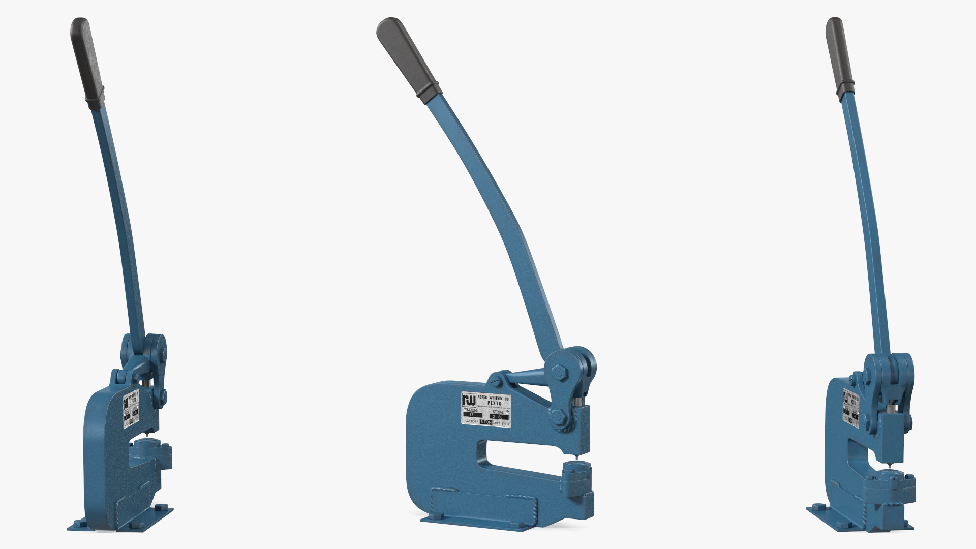 Roper Whitney No 17 Deepthroat Bench Punch 3D