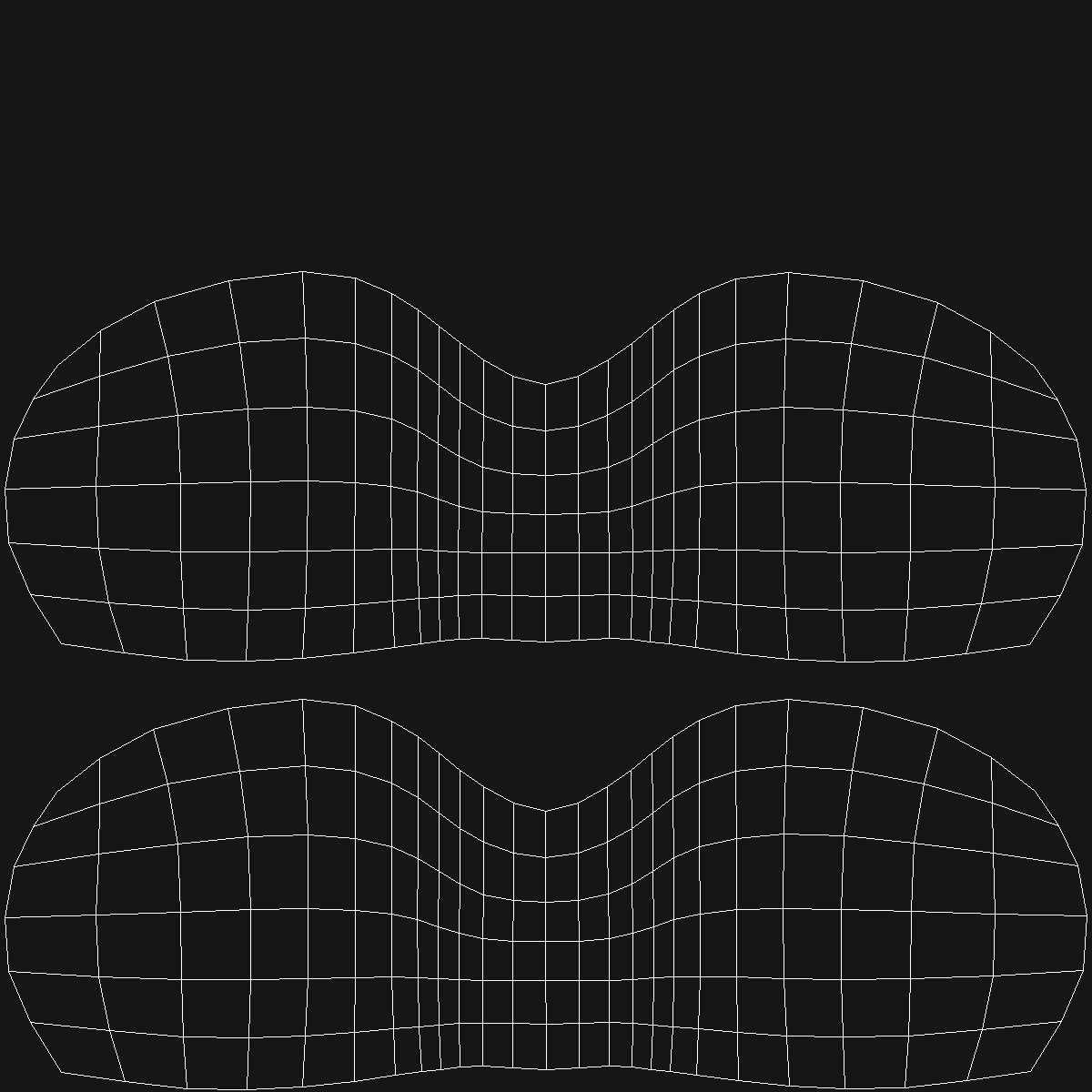 Black Ski Goggles 3D