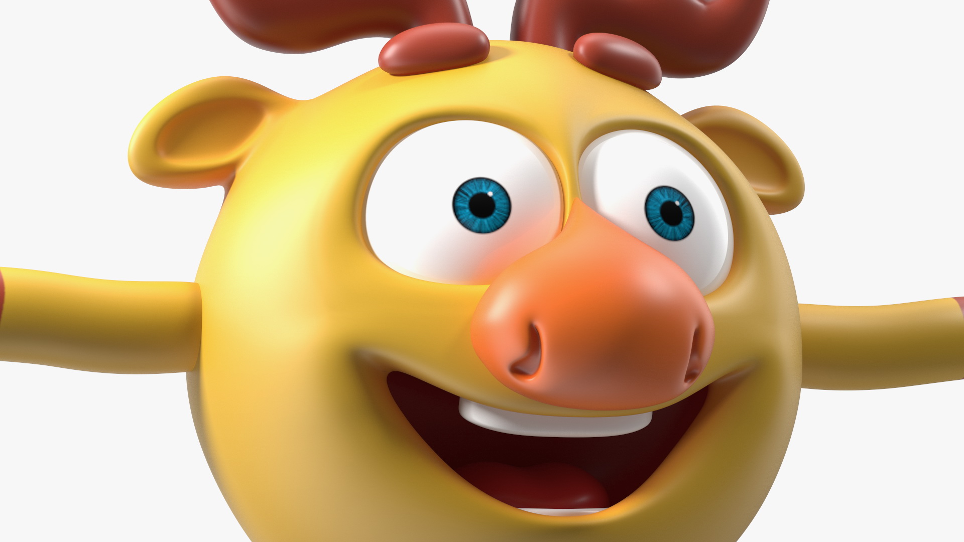 3D Dokko Character Kikoriki Rigged
