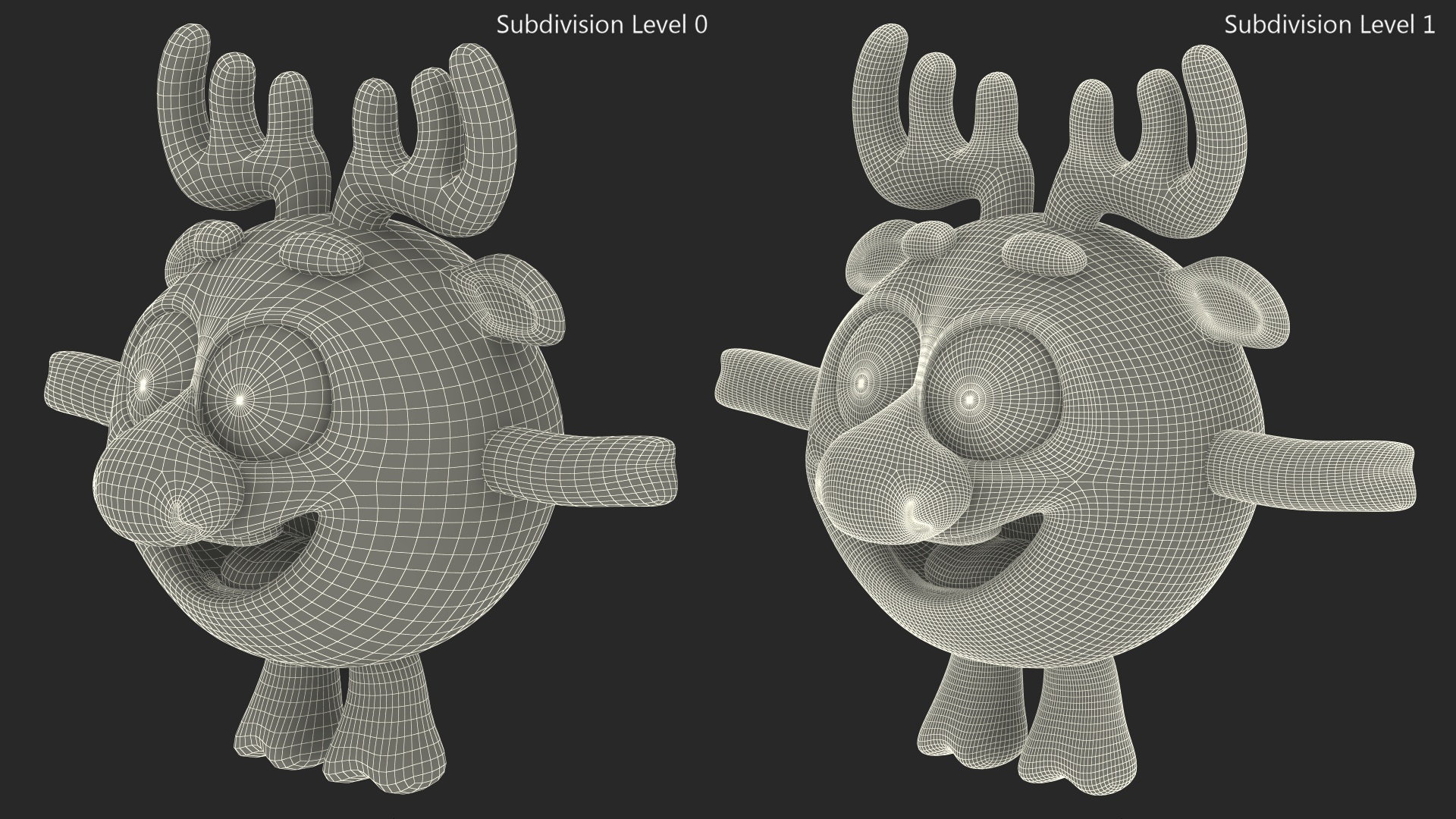 3D Dokko Character Kikoriki Rigged