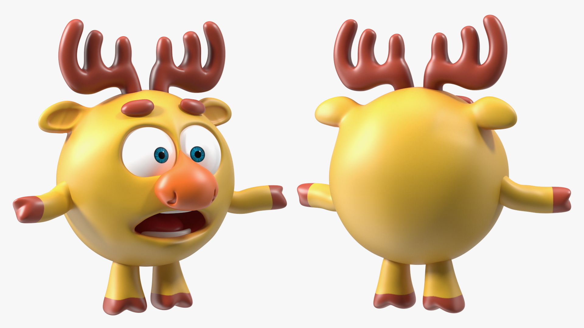 3D Dokko Character Kikoriki Rigged