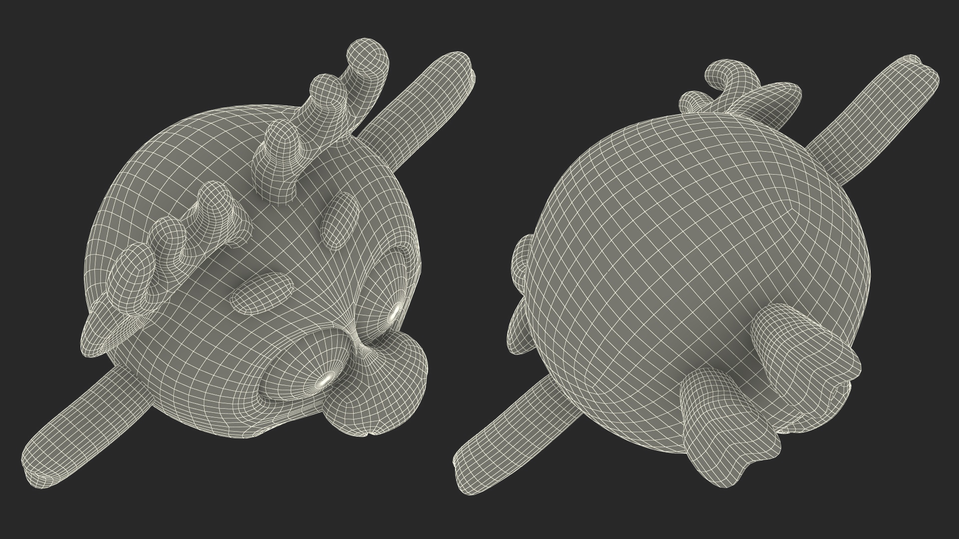 3D Dokko Character Kikoriki Rigged