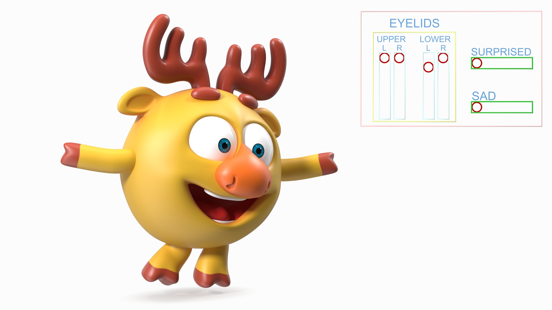 3D Dokko Character Kikoriki Rigged