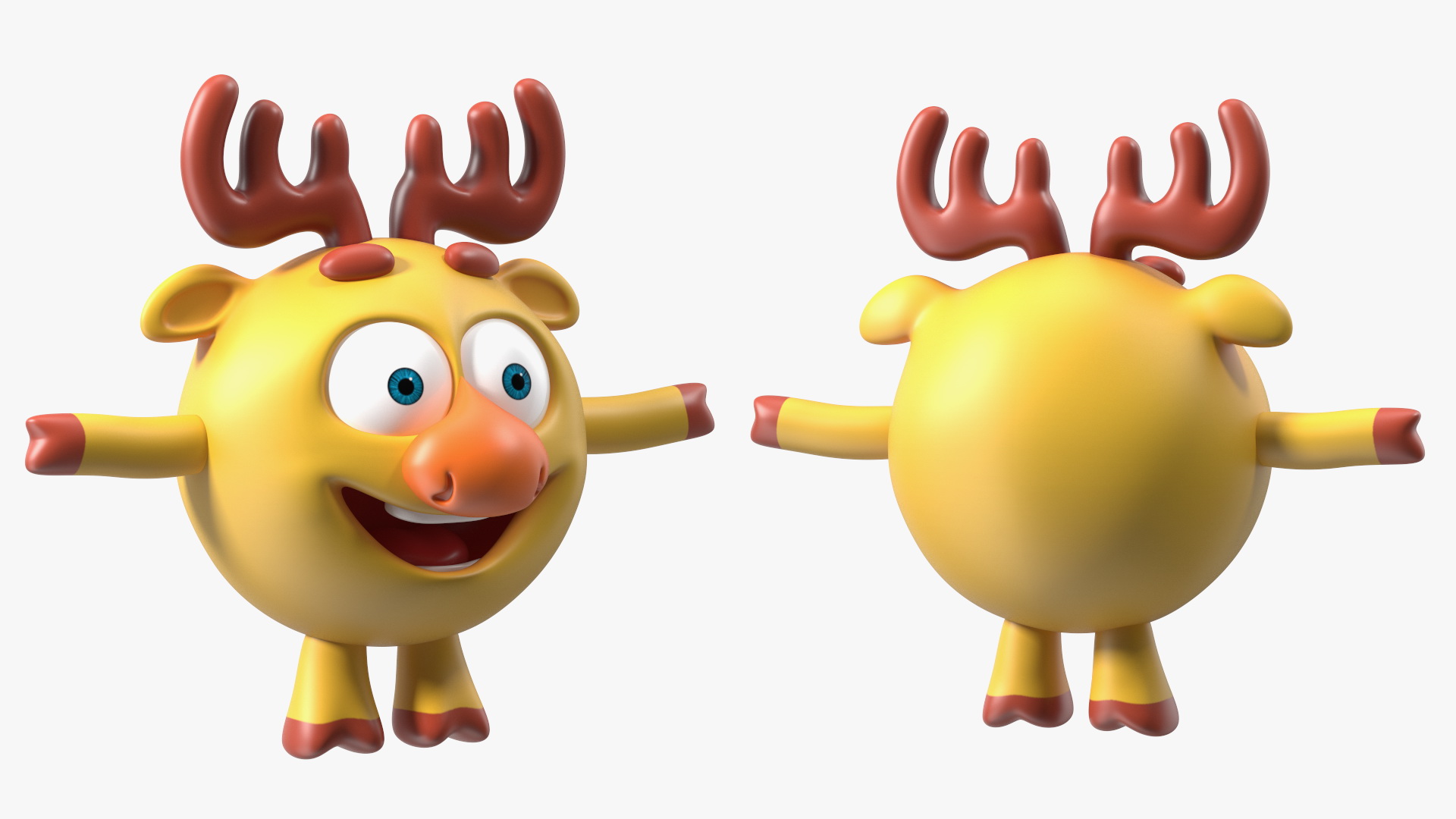 3D Dokko Character Kikoriki Rigged