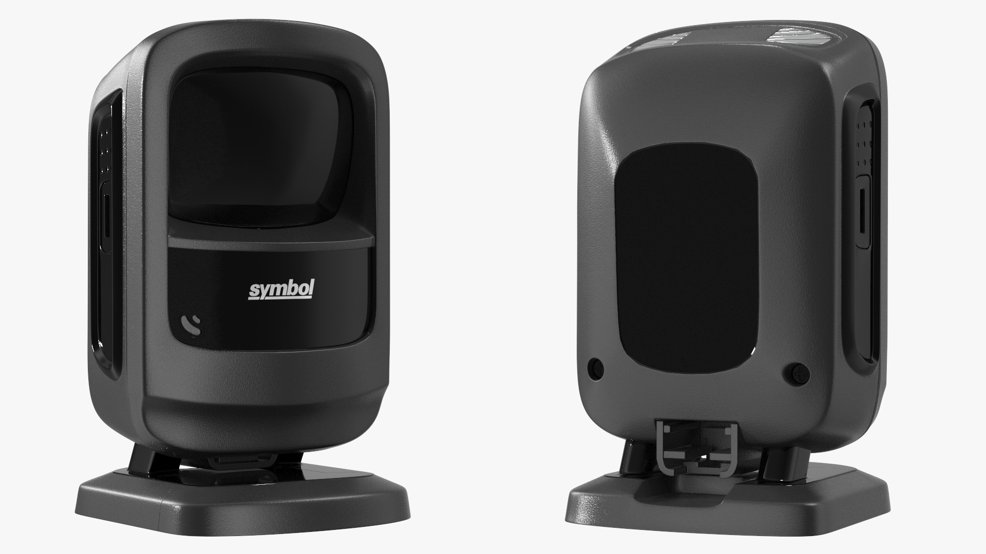 Zebra Hands Free Barcode Scanner 3D
