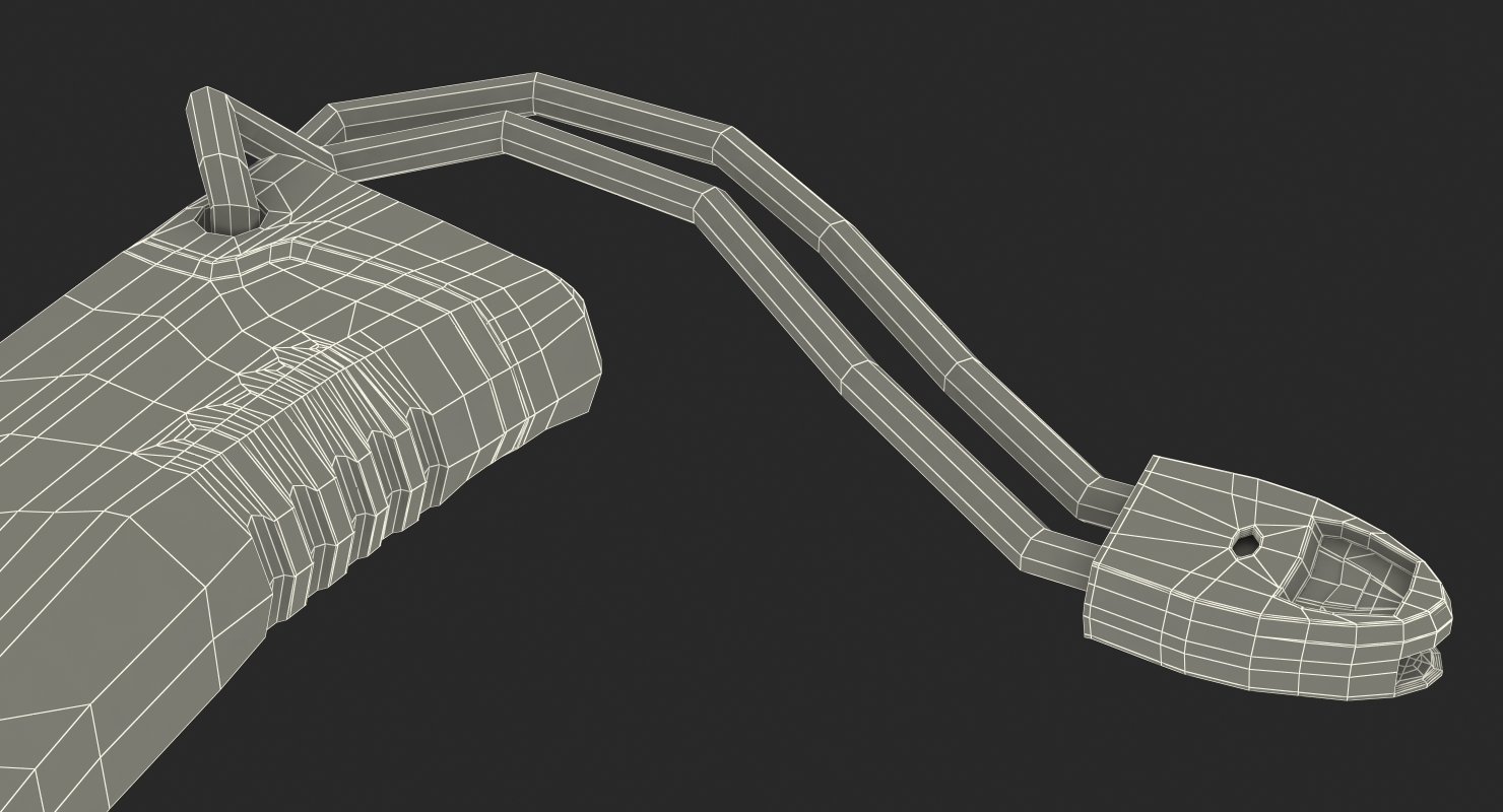 3D Tourist Knife model