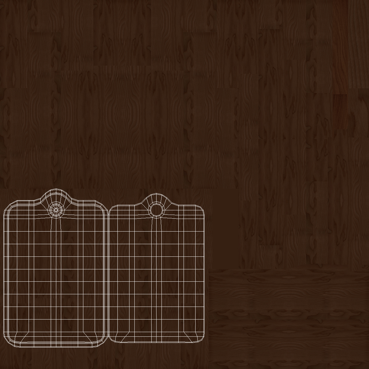 3D Cutting Board model