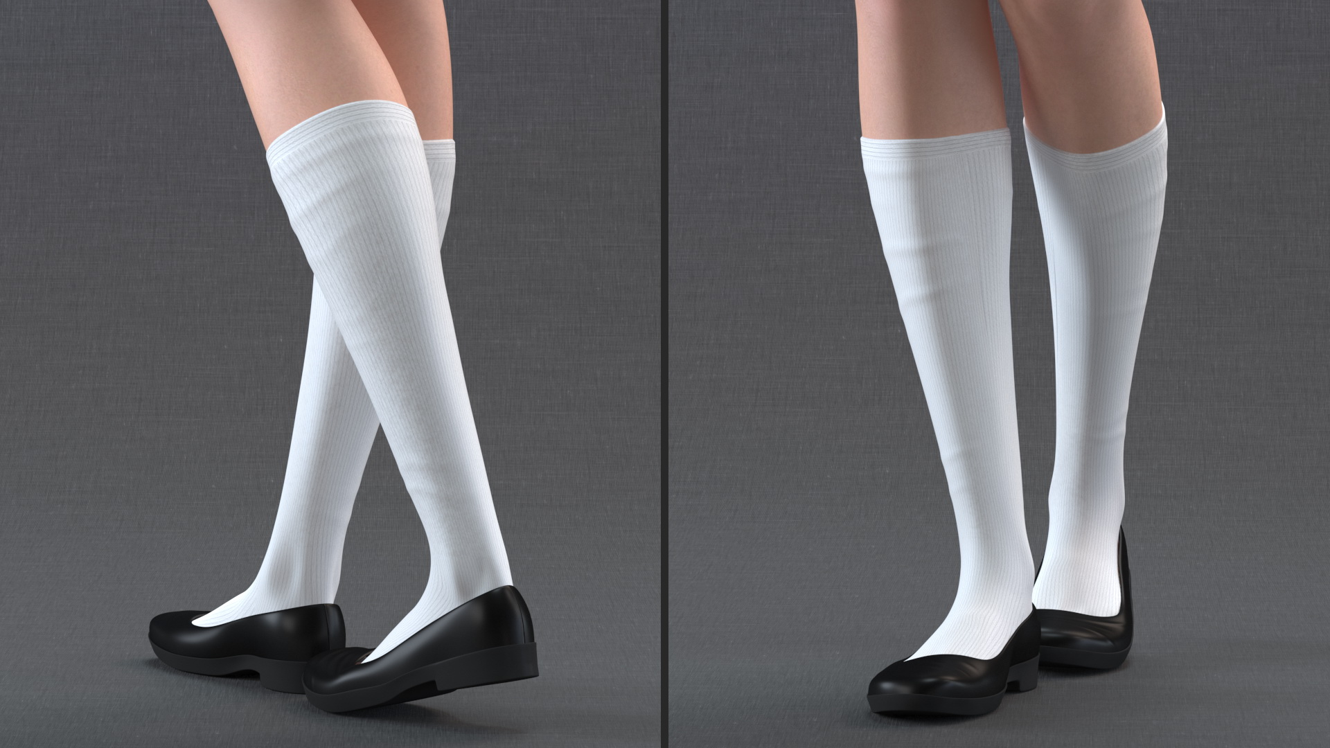 3D Chinese Schoolgirl model