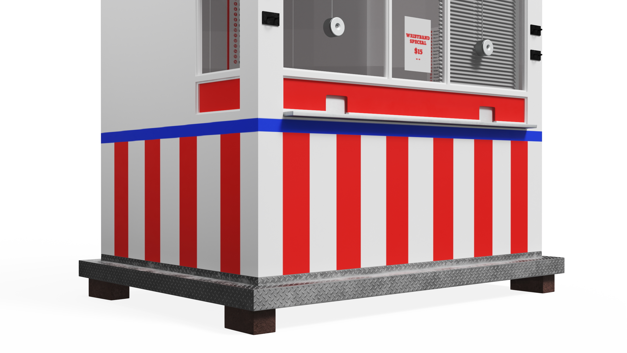 3D model Ticket Booth Classic