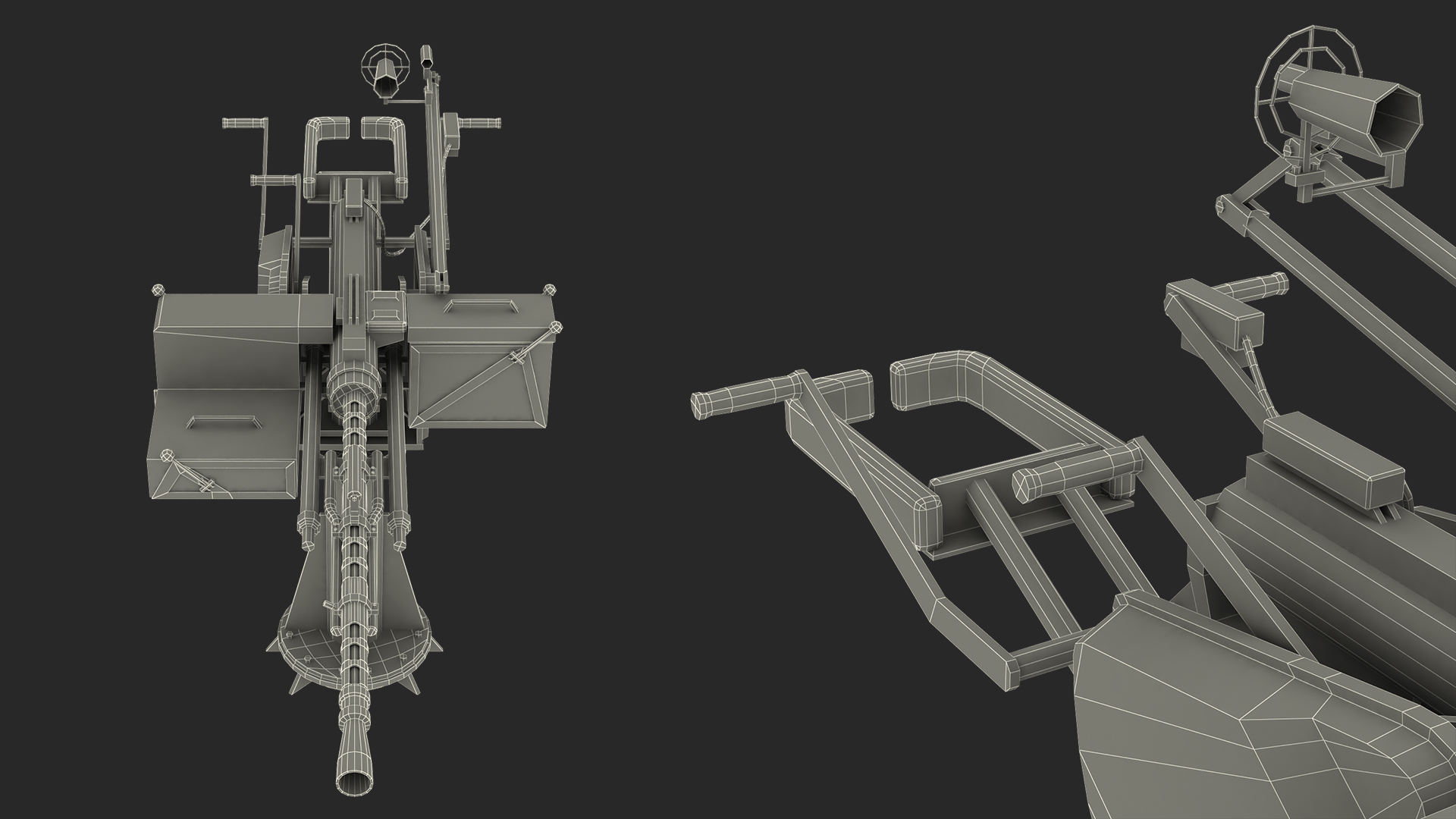 3D MTPU 14 5 mm Marine Machine Gun