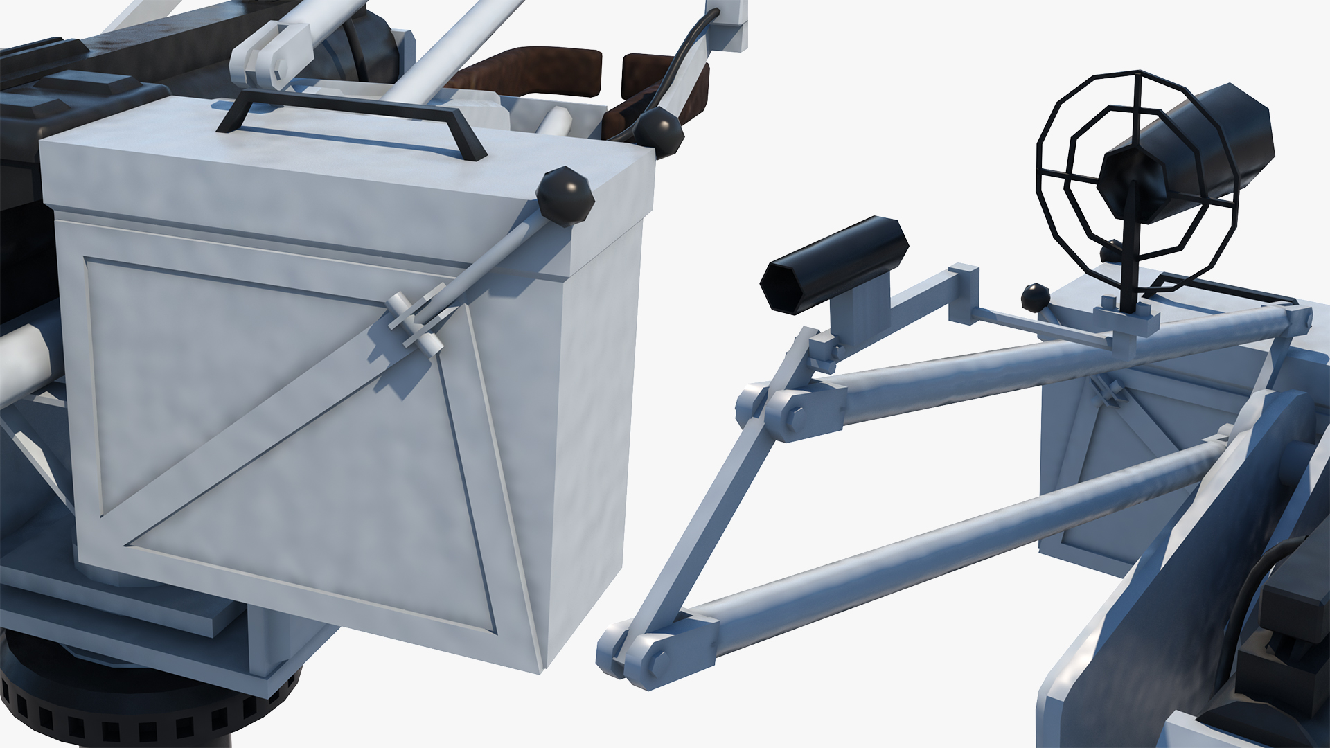 3D MTPU 14 5 mm Marine Machine Gun