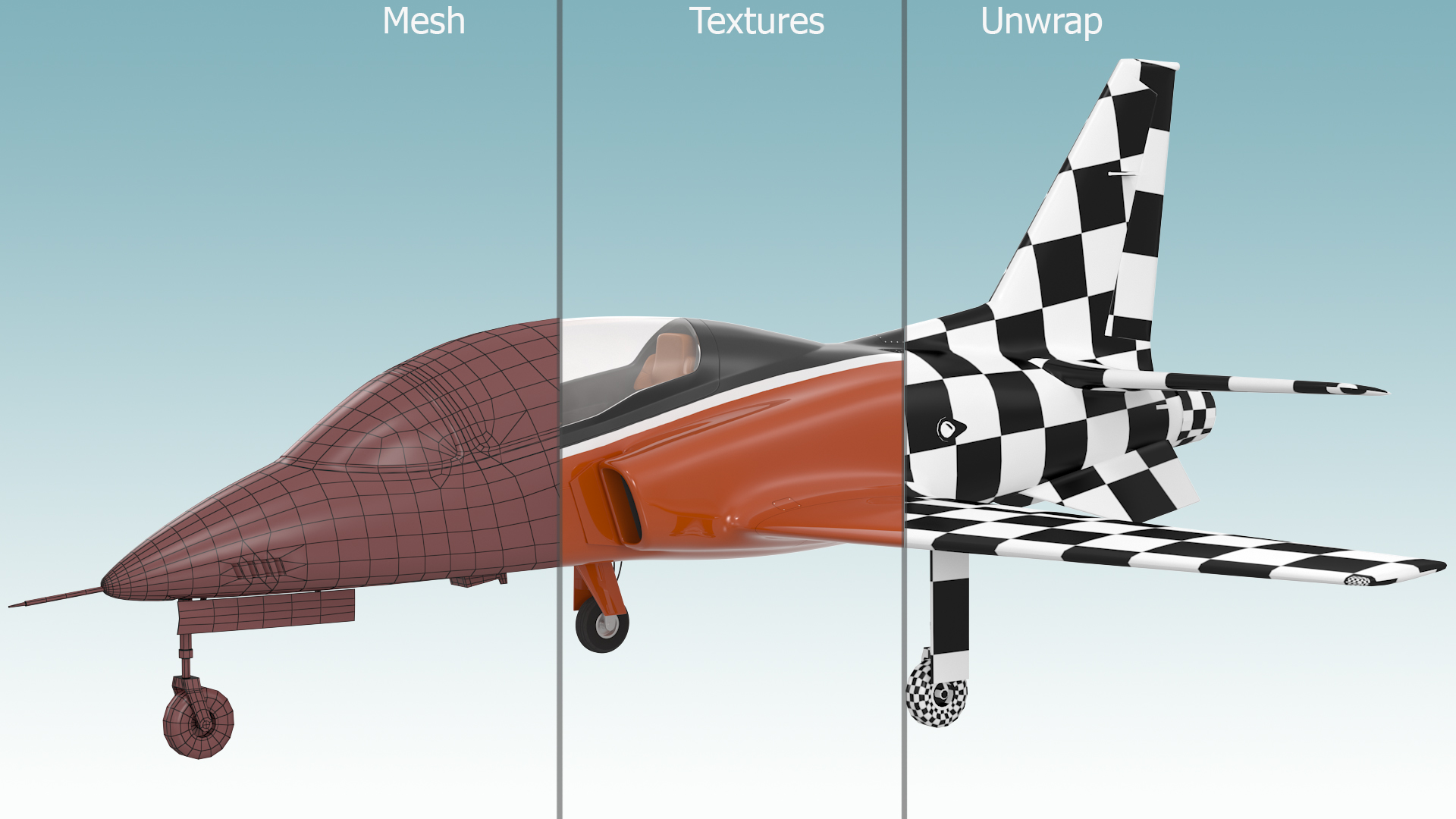 Single-Engine Sport Aircraft ViperJet 3D