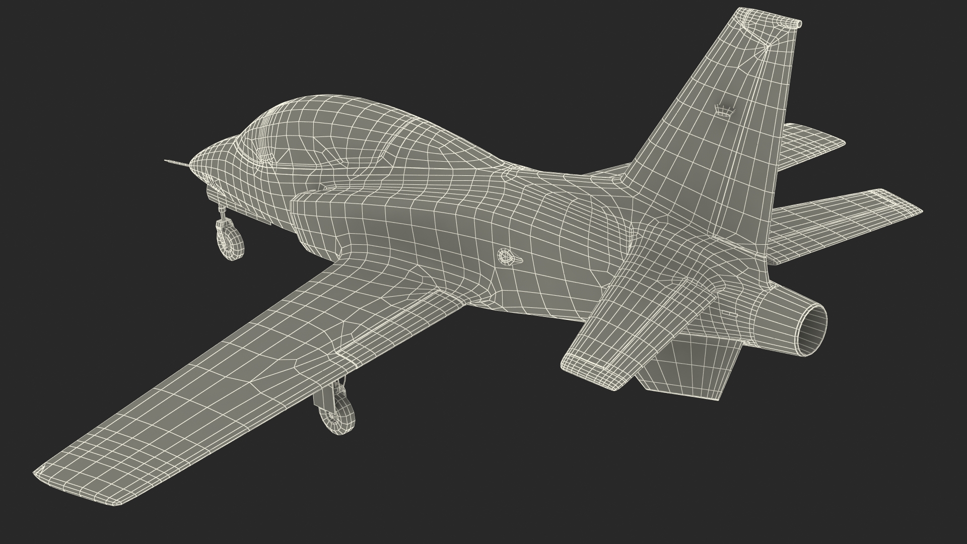 Single-Engine Sport Aircraft ViperJet 3D