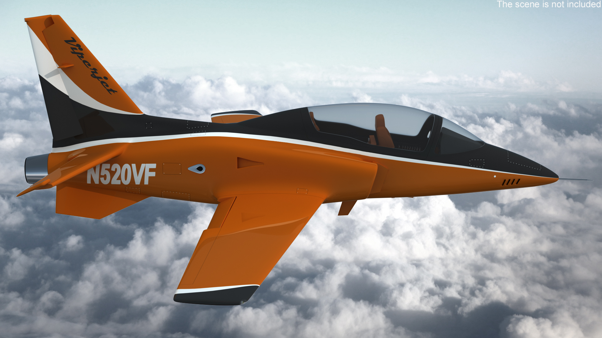 Single-Engine Sport Aircraft ViperJet 3D