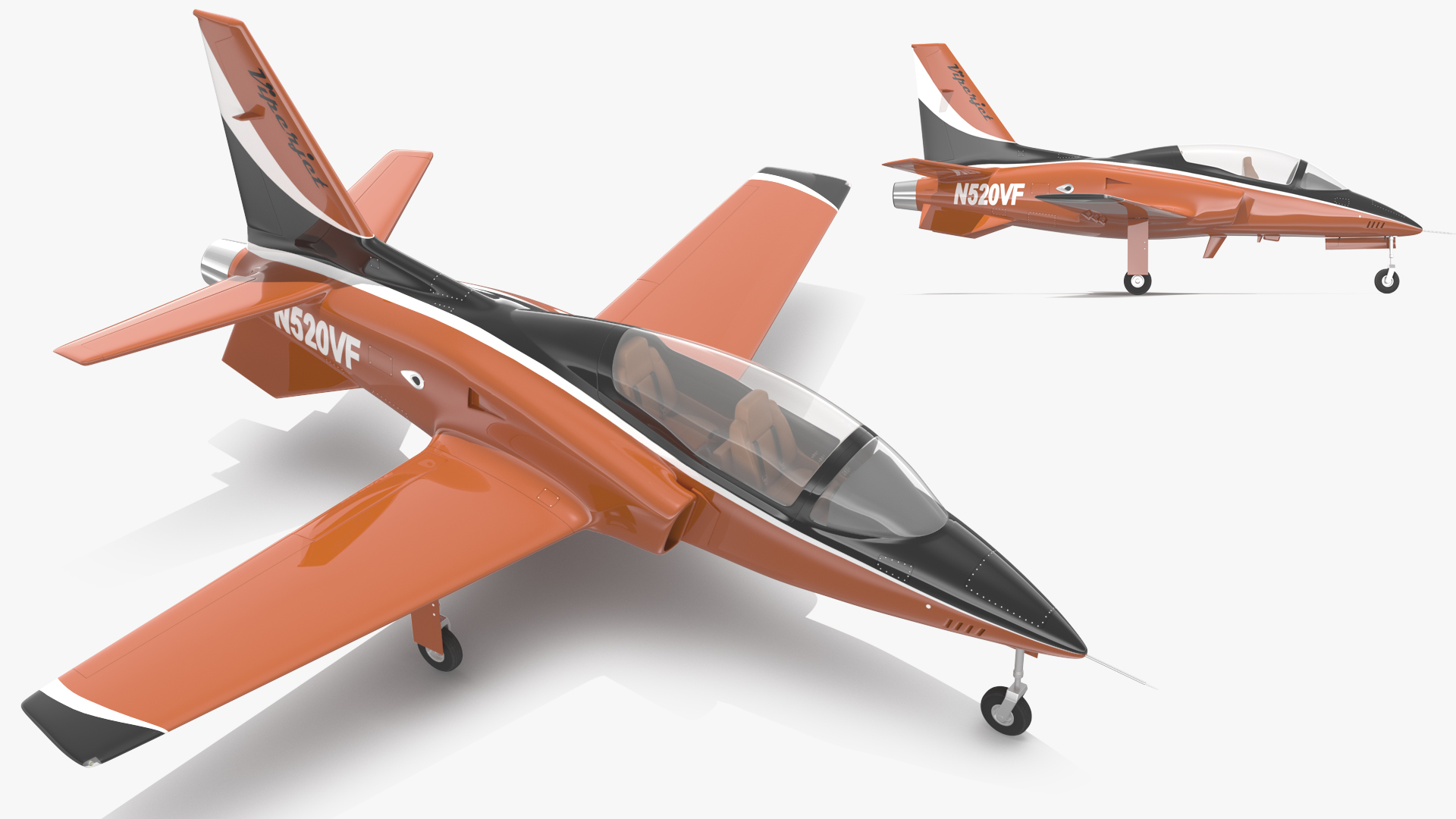 Single-Engine Sport Aircraft ViperJet 3D
