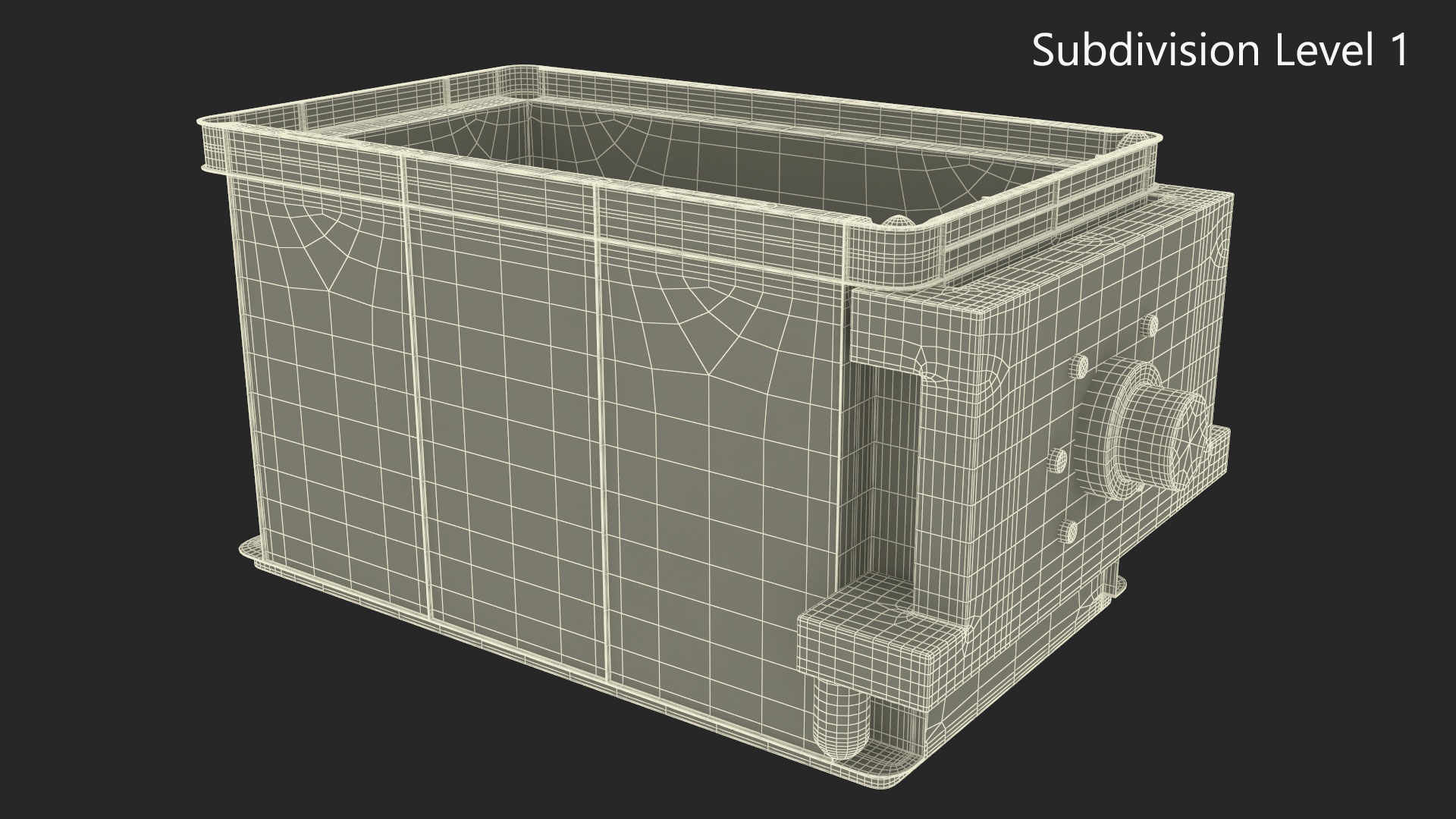 Special Container for Robotic Hand 3D model