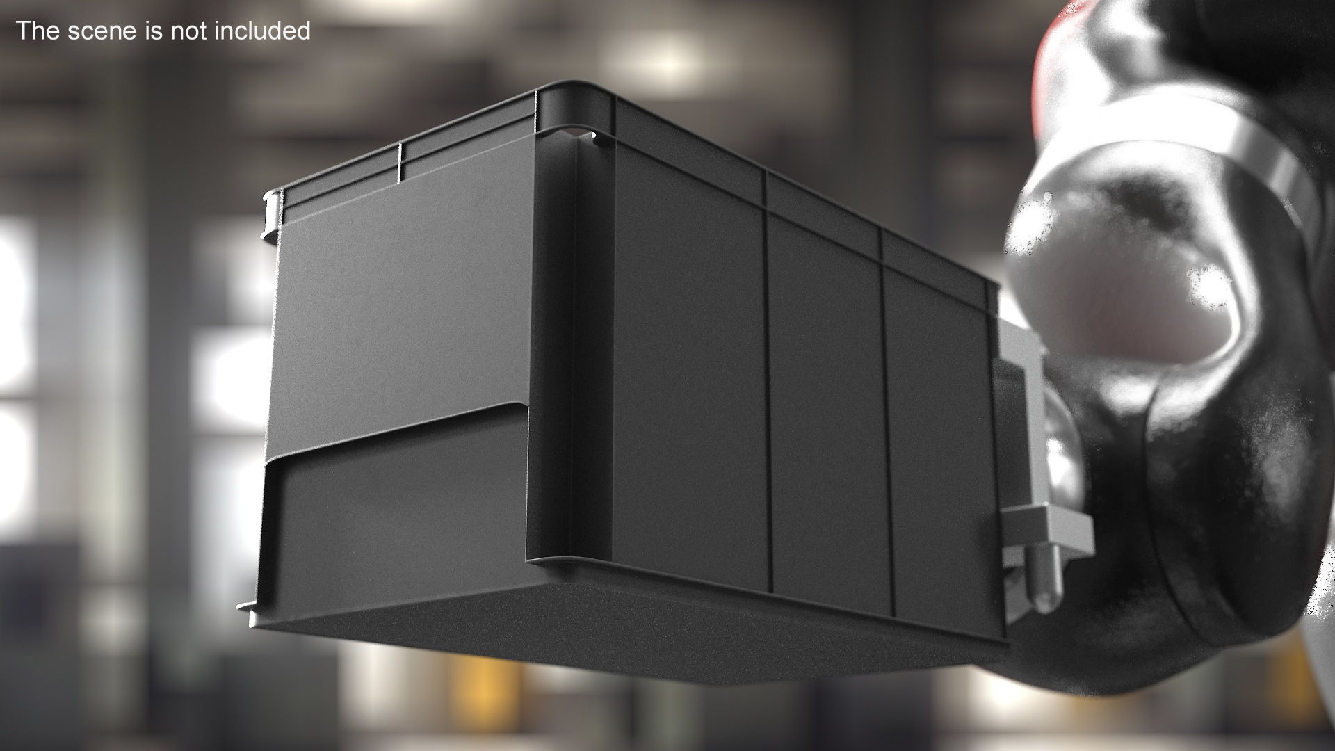 Special Container for Robotic Hand 3D model