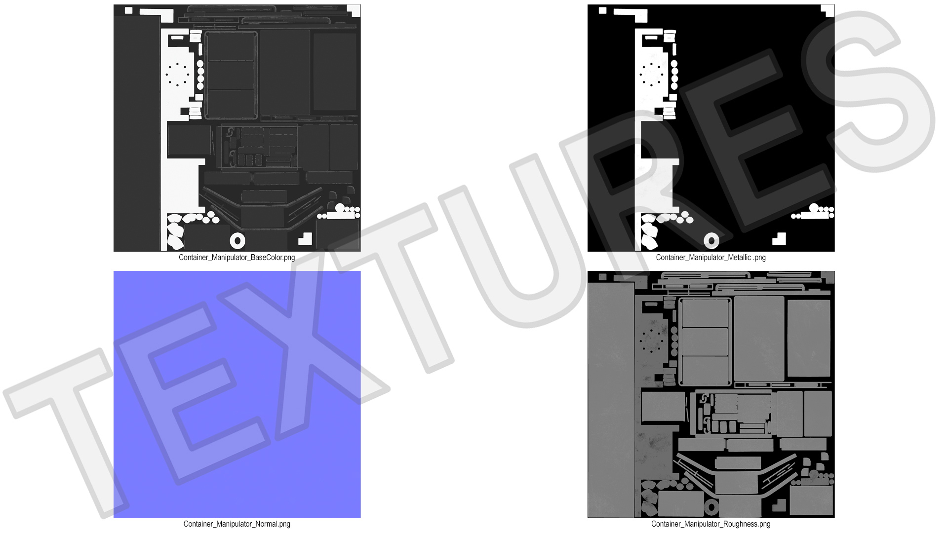 Special Container for Robotic Hand 3D model