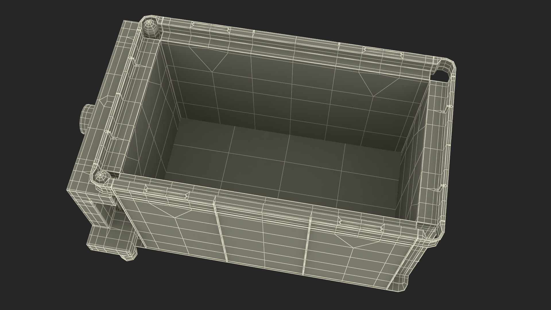 Special Container for Robotic Hand 3D model