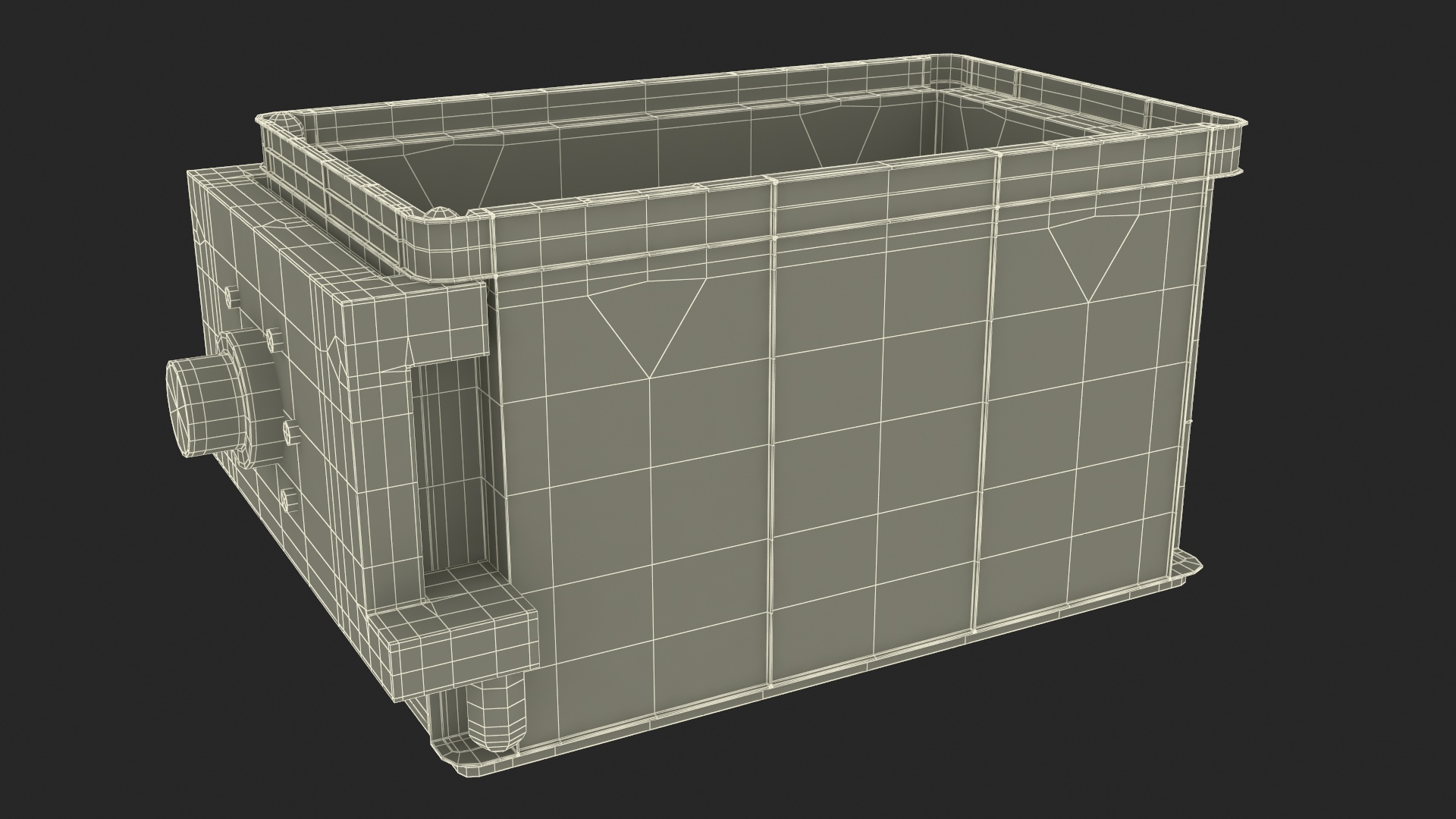 Special Container for Robotic Hand 3D model