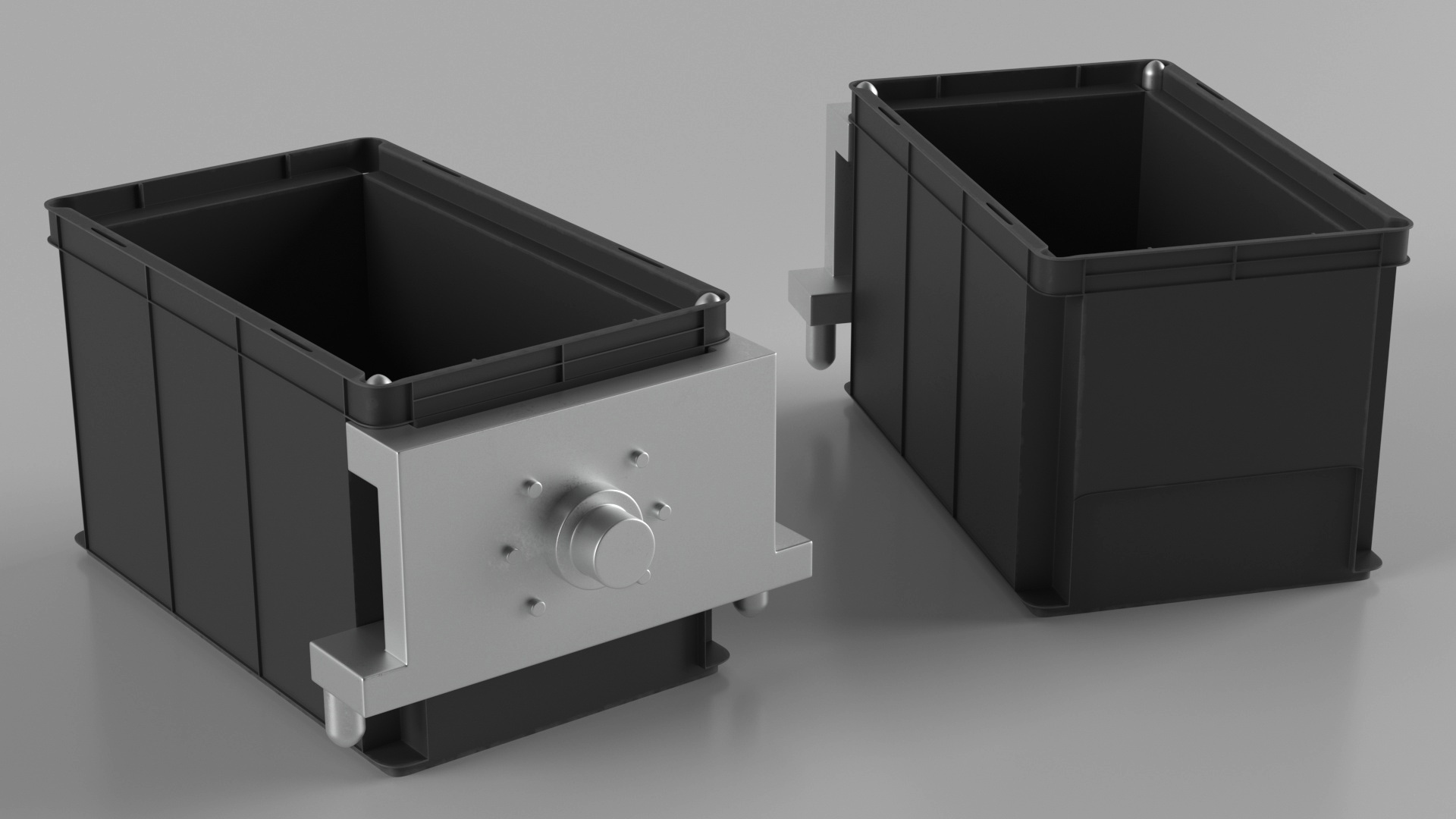 Special Container for Robotic Hand 3D model