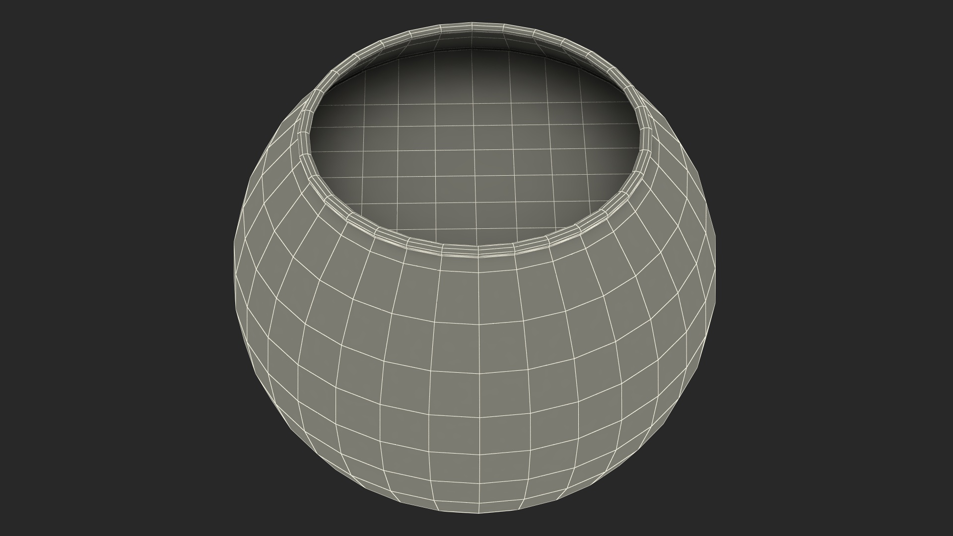 Round Aquarium with Mandarinfish 3D