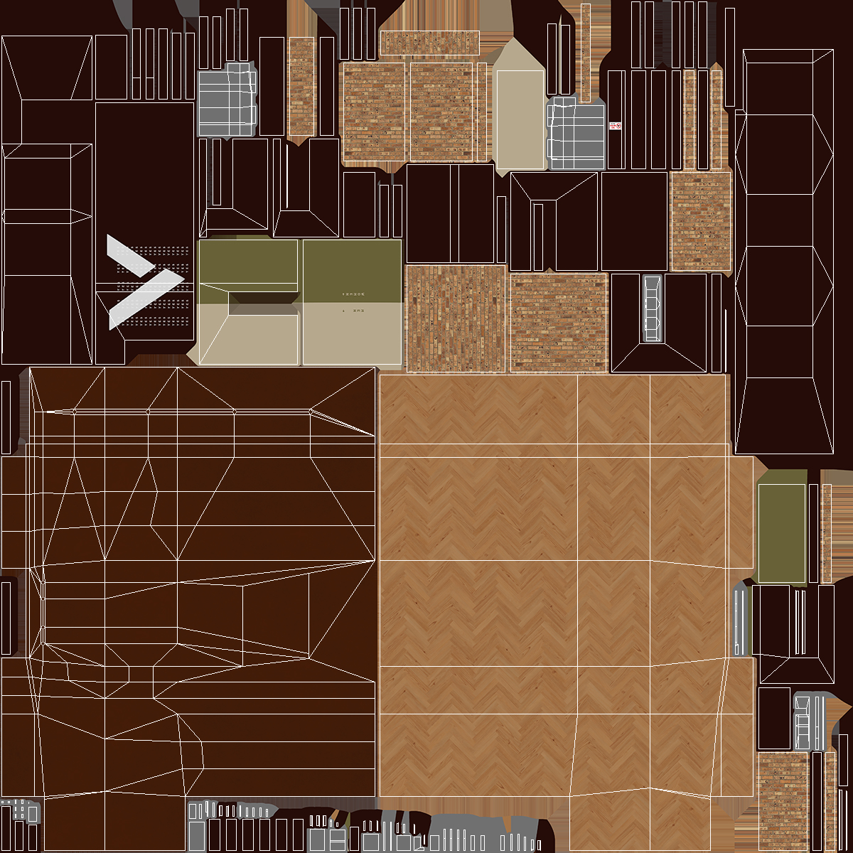 3D model Empty Bar Space