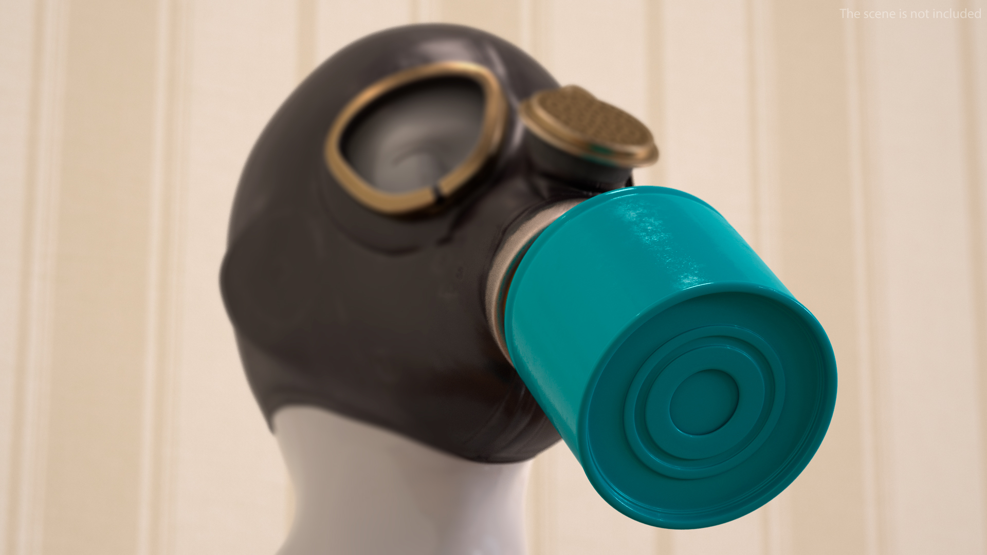Gas Mask Filter Canister 3D model