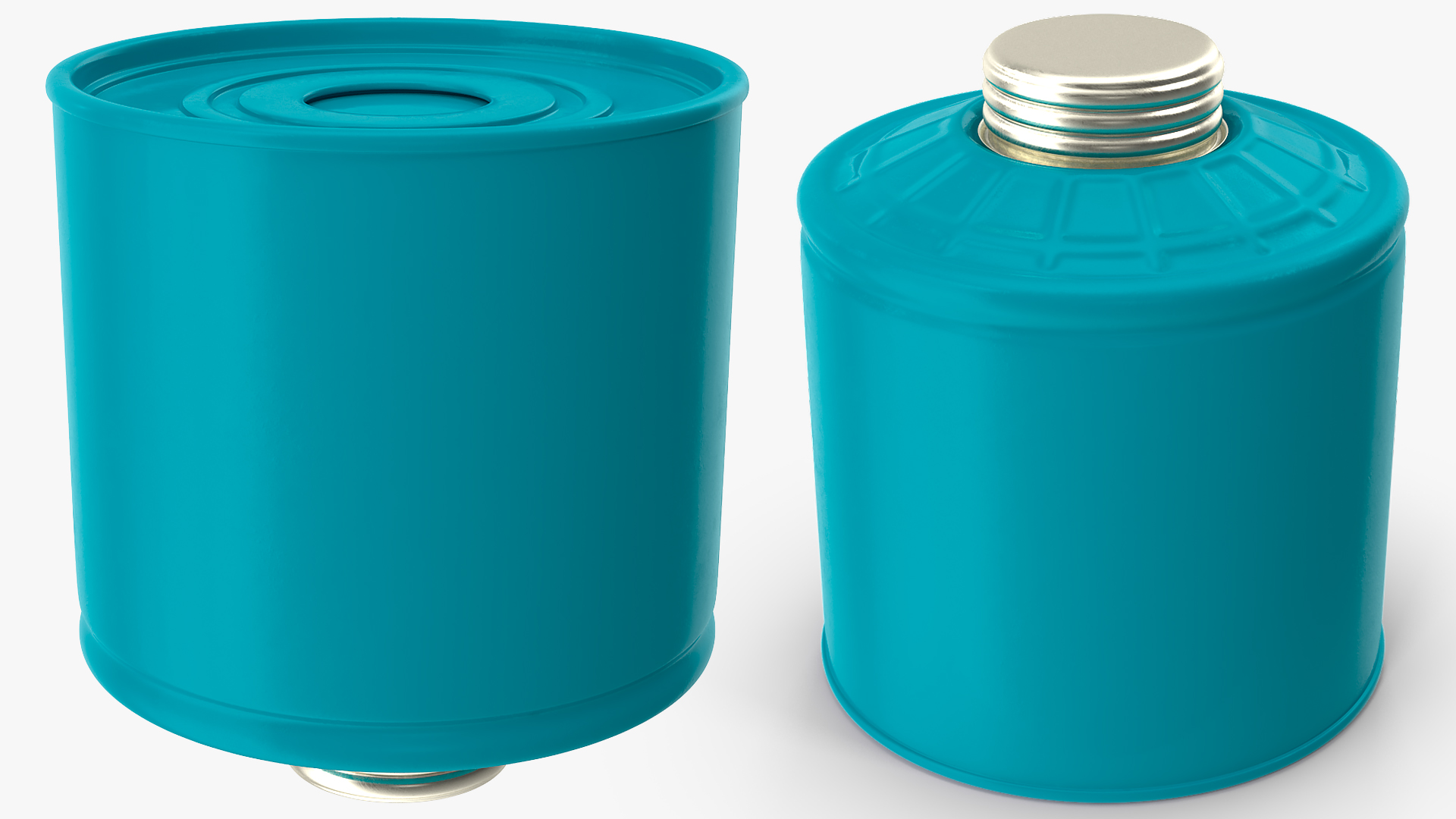 Gas Mask Filter Canister 3D model