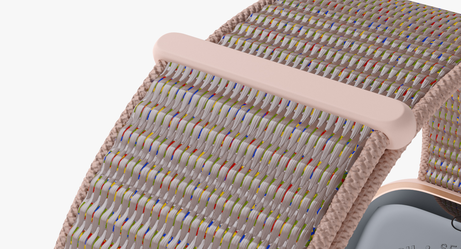 3D model Apple Watch Series 4 Gold