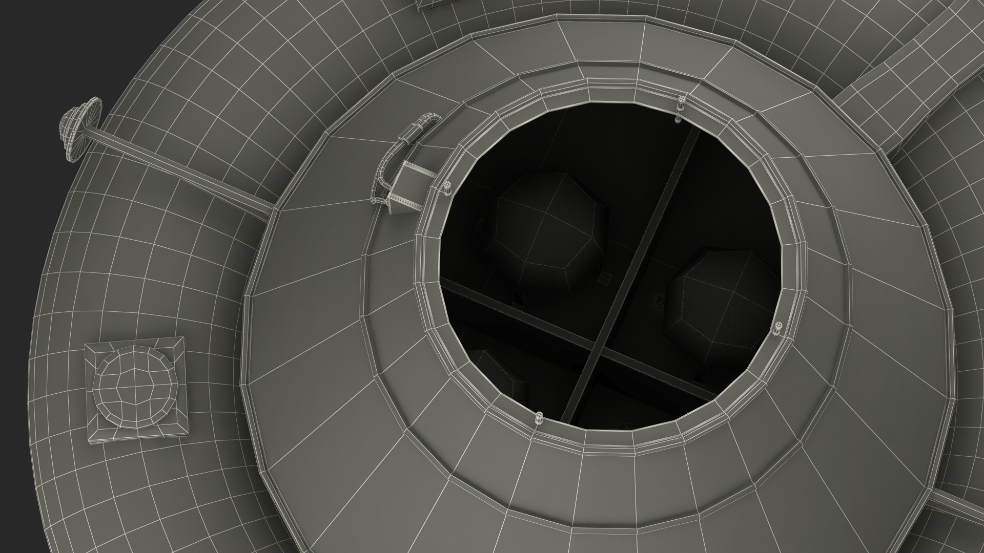 Heavy Lift Launch Rocket Stage-3 with Module 3D model