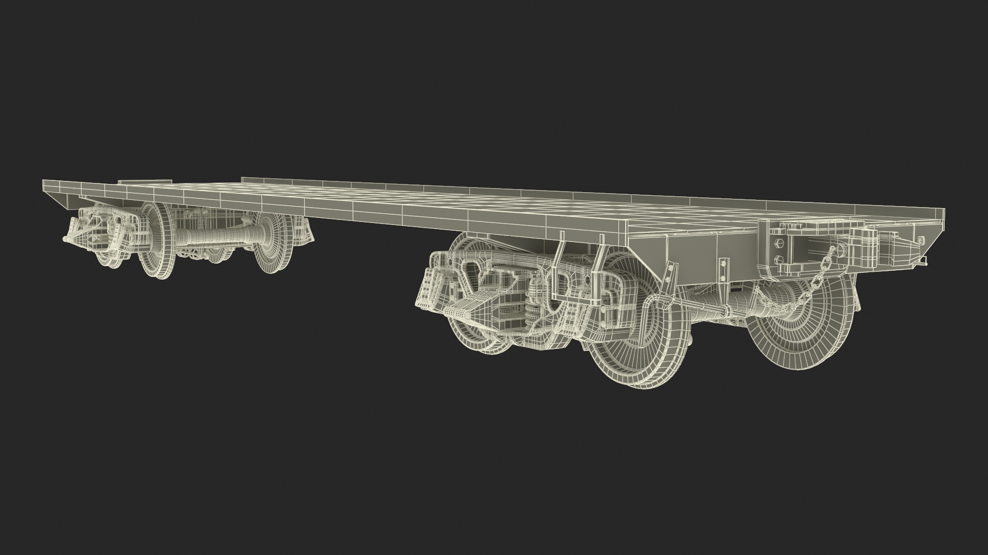 Locomotive Big Boy with Freight Train 3D