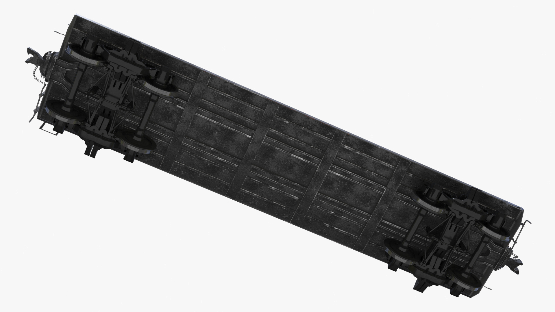 Locomotive Big Boy with Freight Train 3D