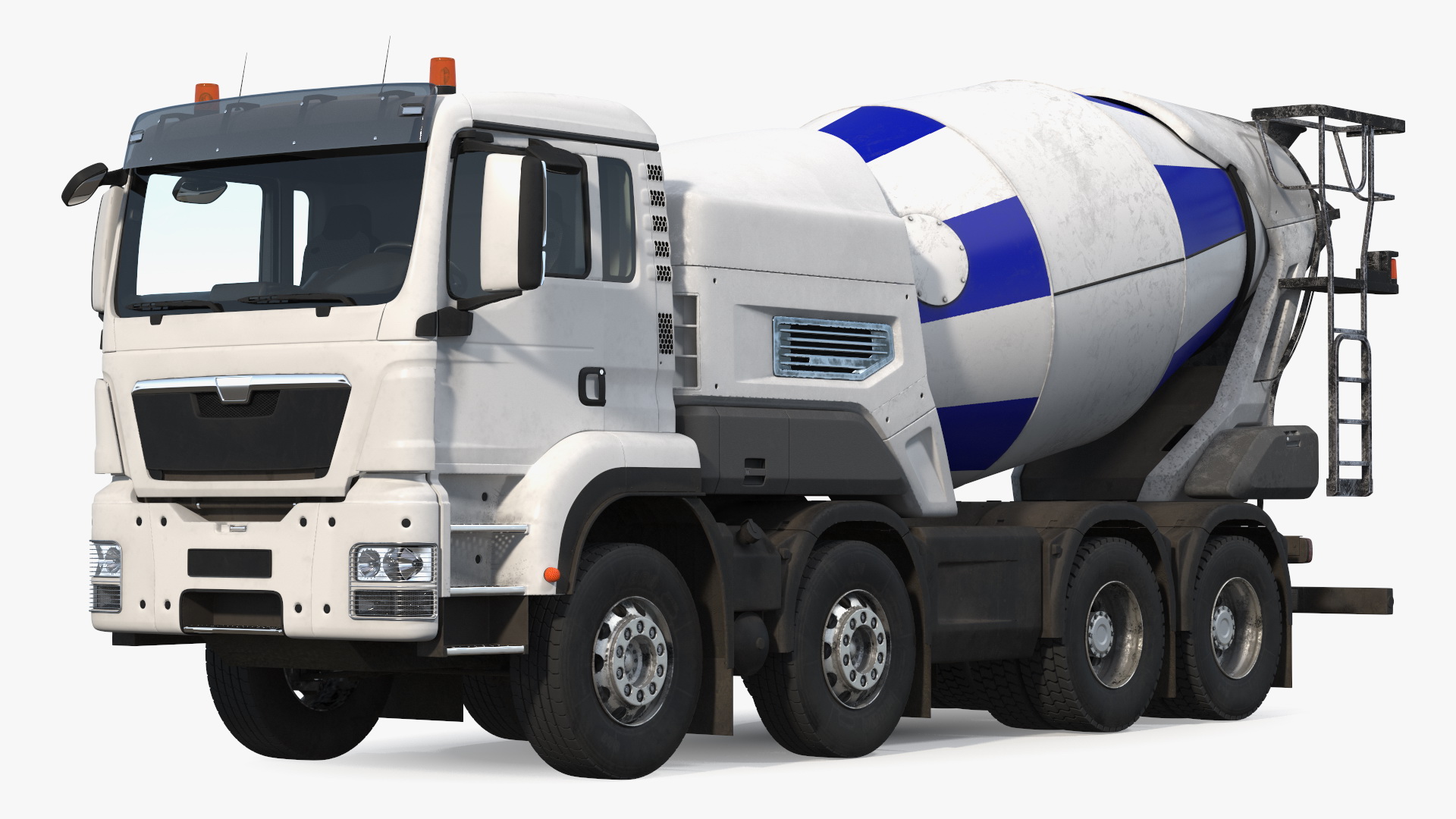 Dirt Electric Hybrid Mixer Simple Interior 3D