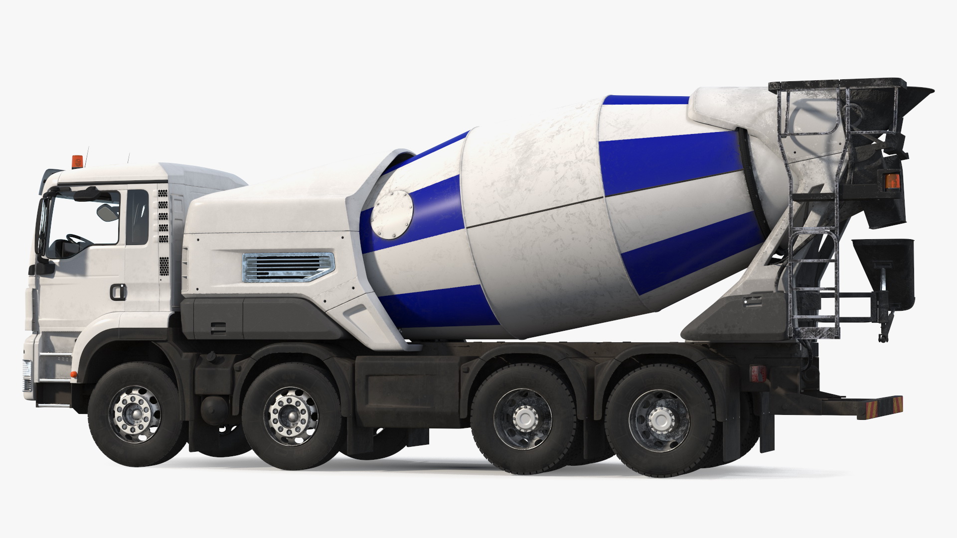 Dirt Electric Hybrid Mixer Simple Interior 3D