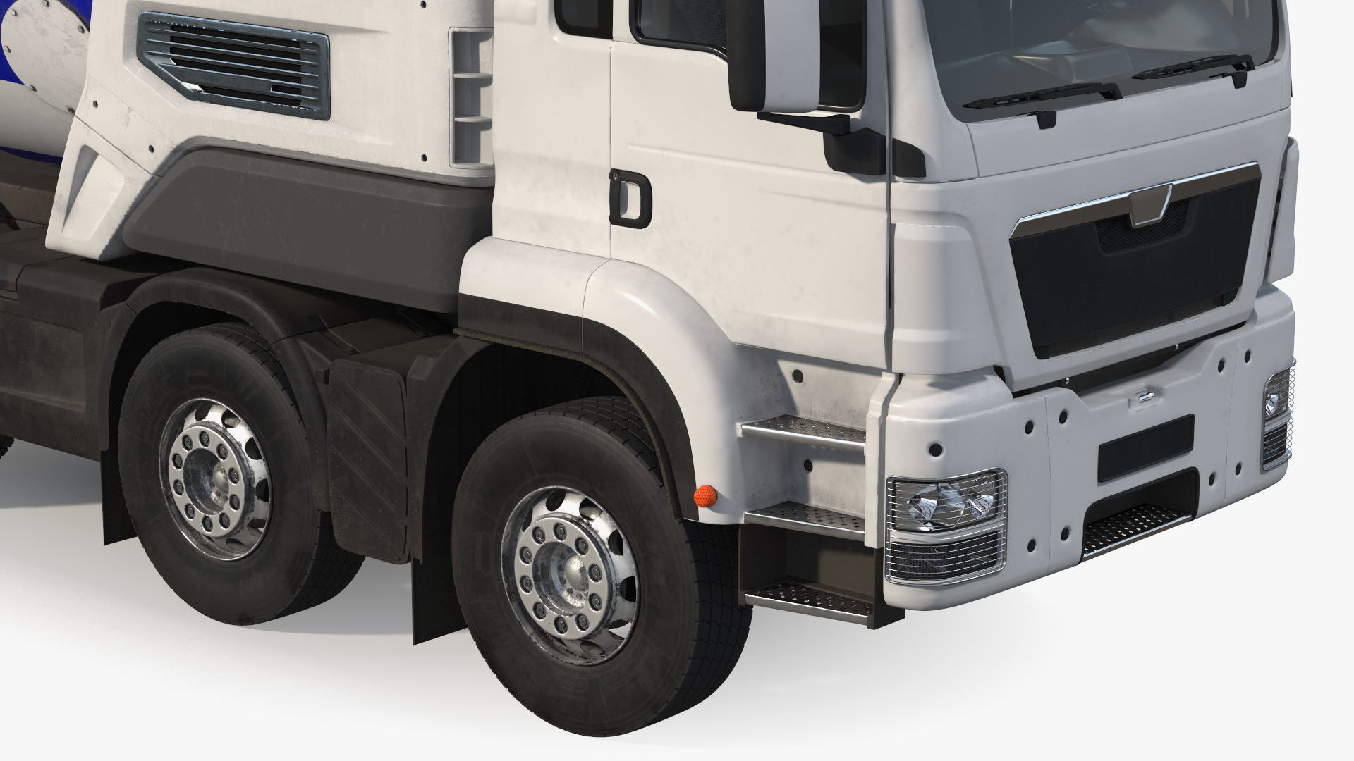 Dirt Electric Hybrid Mixer Simple Interior 3D