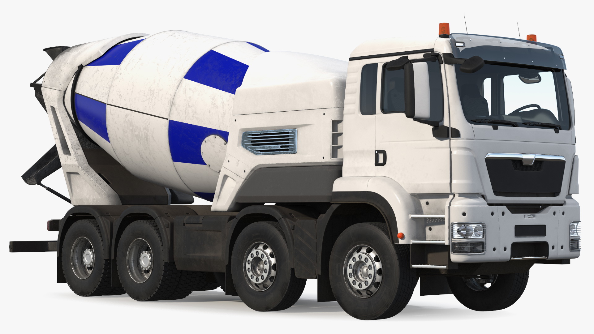Dirt Electric Hybrid Mixer Simple Interior 3D