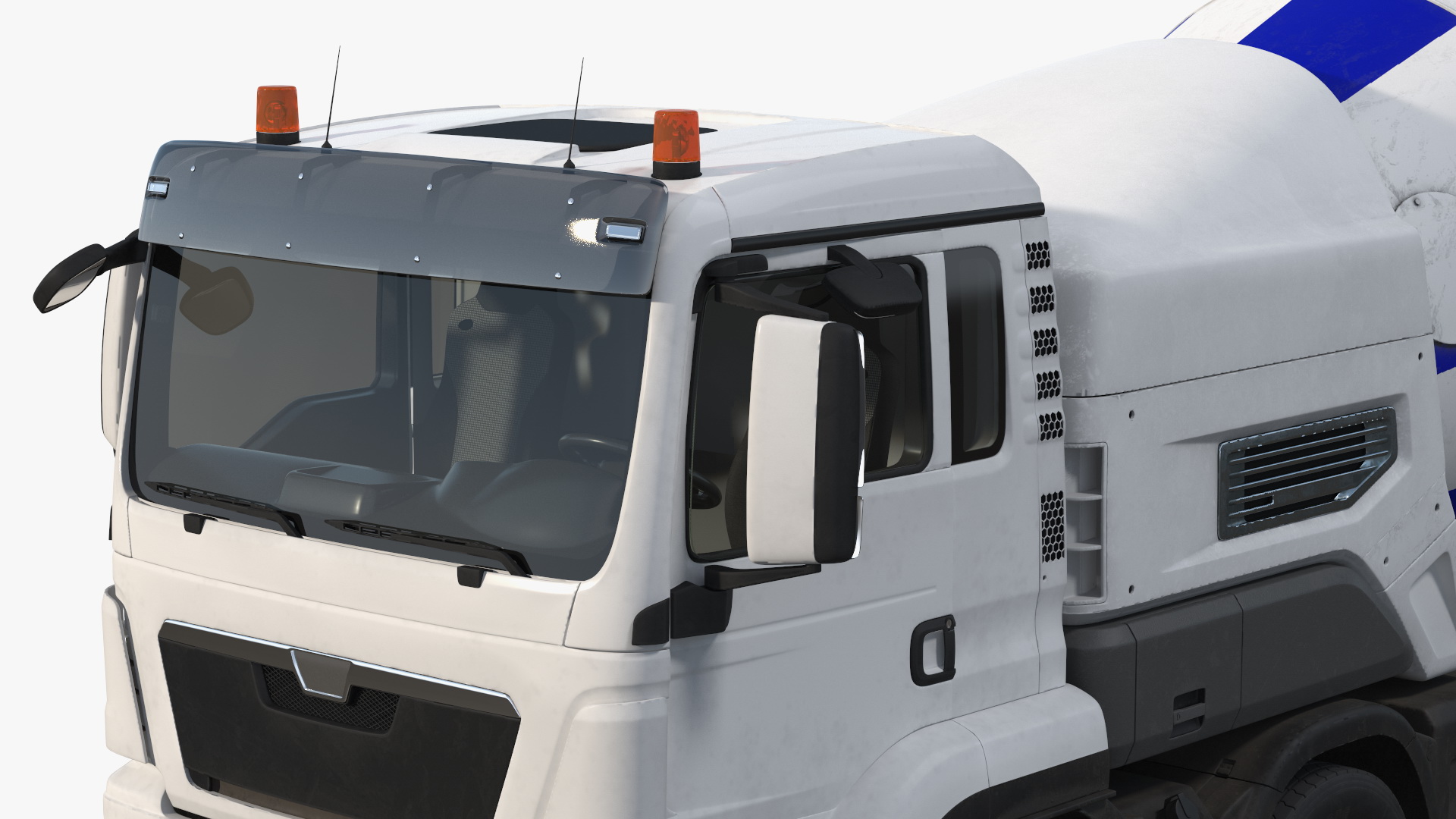 Dirt Electric Hybrid Mixer Simple Interior 3D