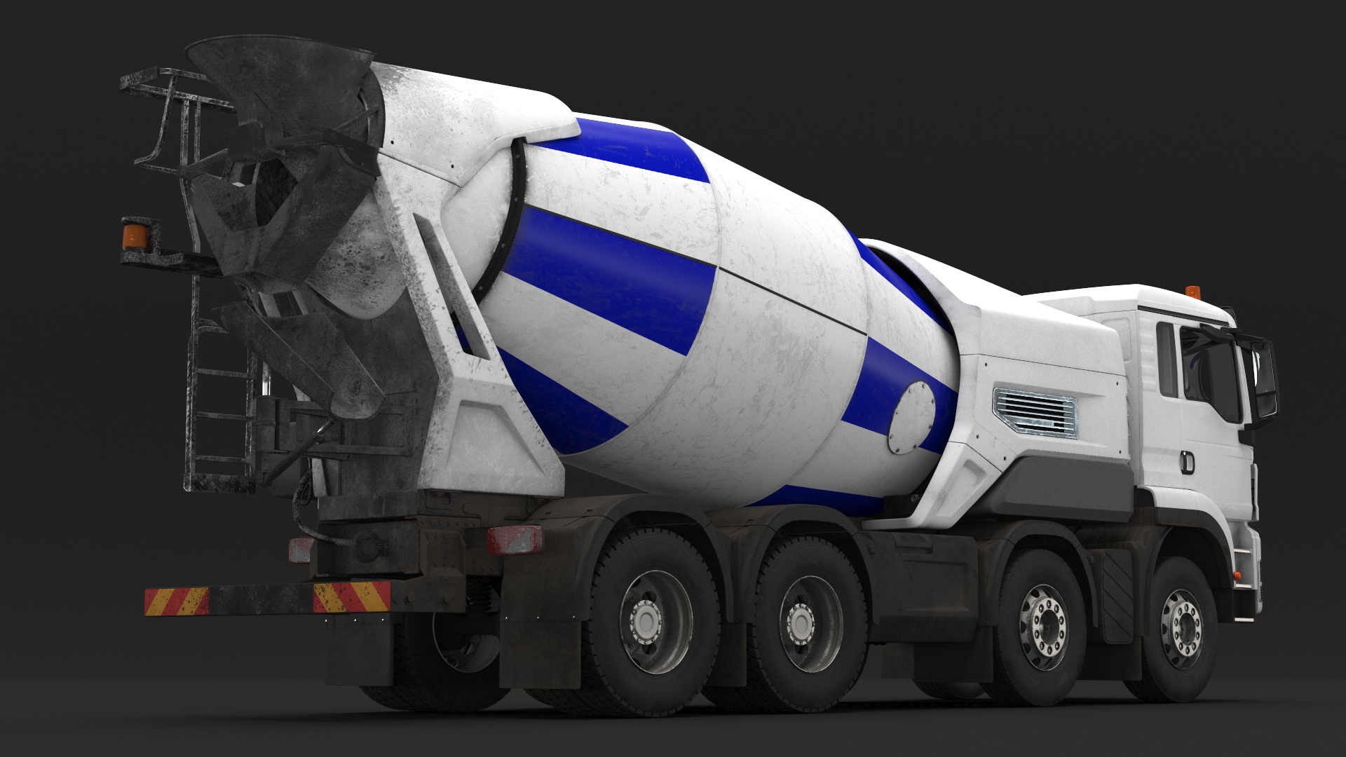 Dirt Electric Hybrid Mixer Simple Interior 3D
