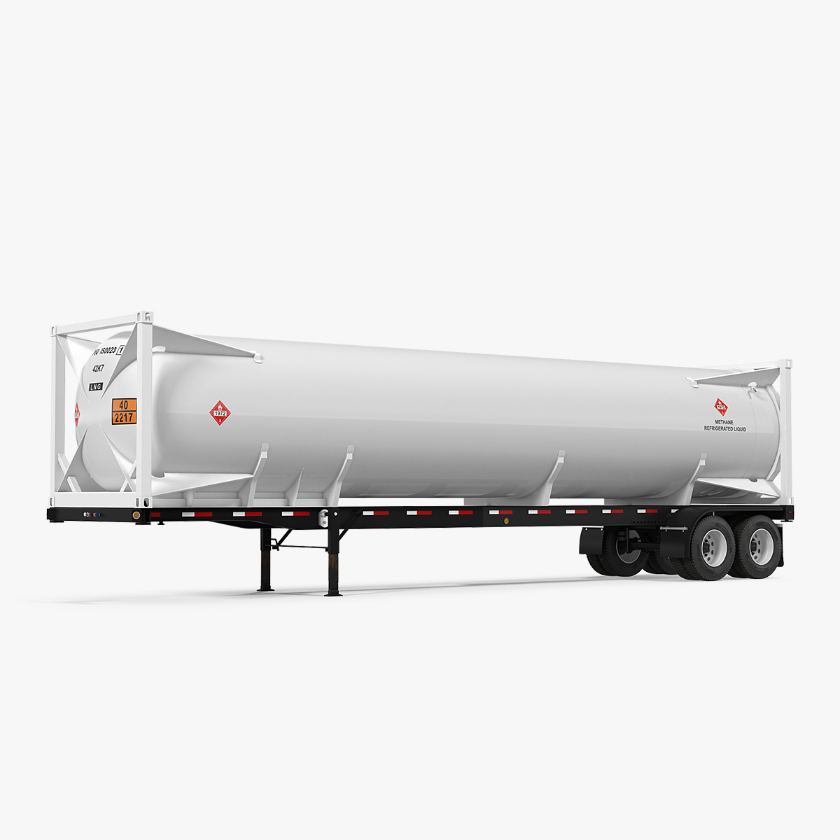 Gas Tank LNG Trailer