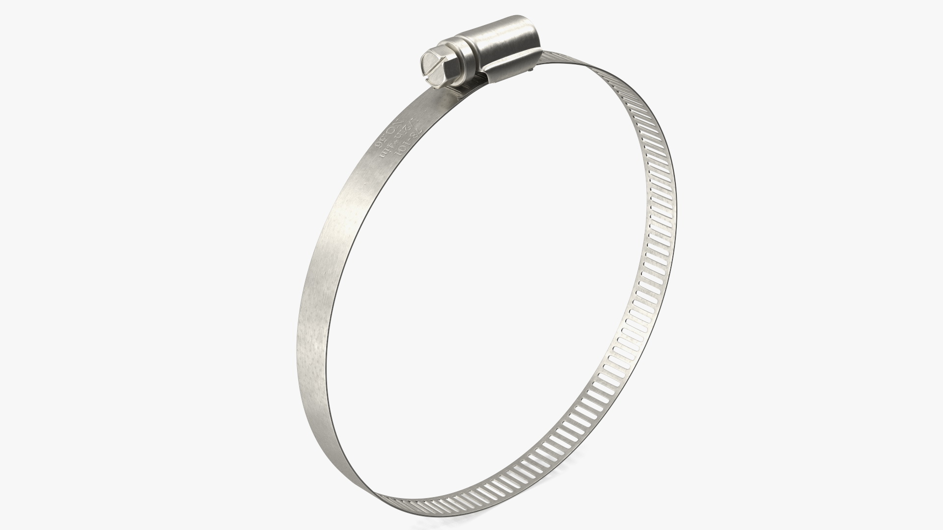 3D model Adjustable Hose Clamp 78 101mm