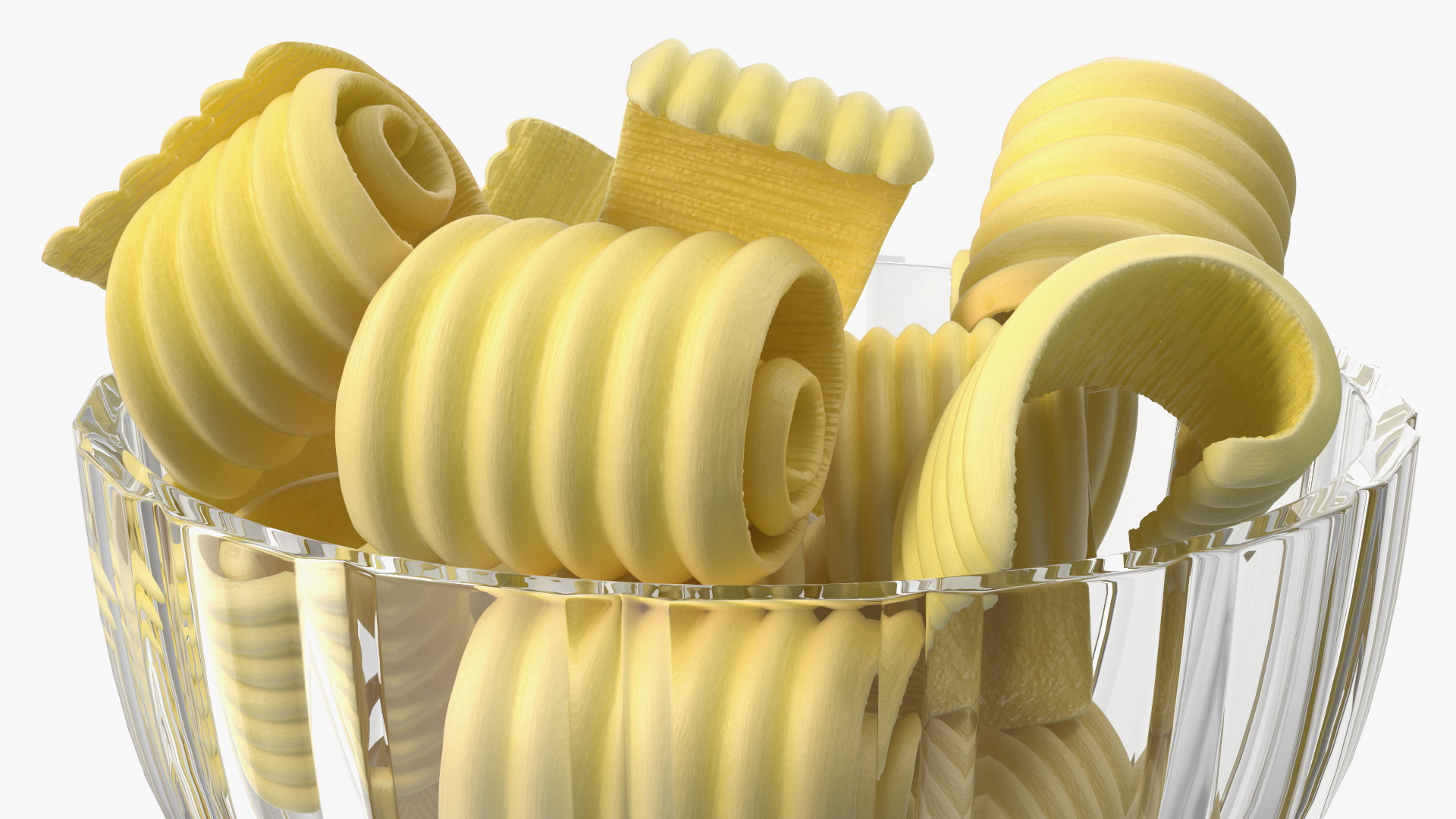 3D Bowl with Sliced Butter model