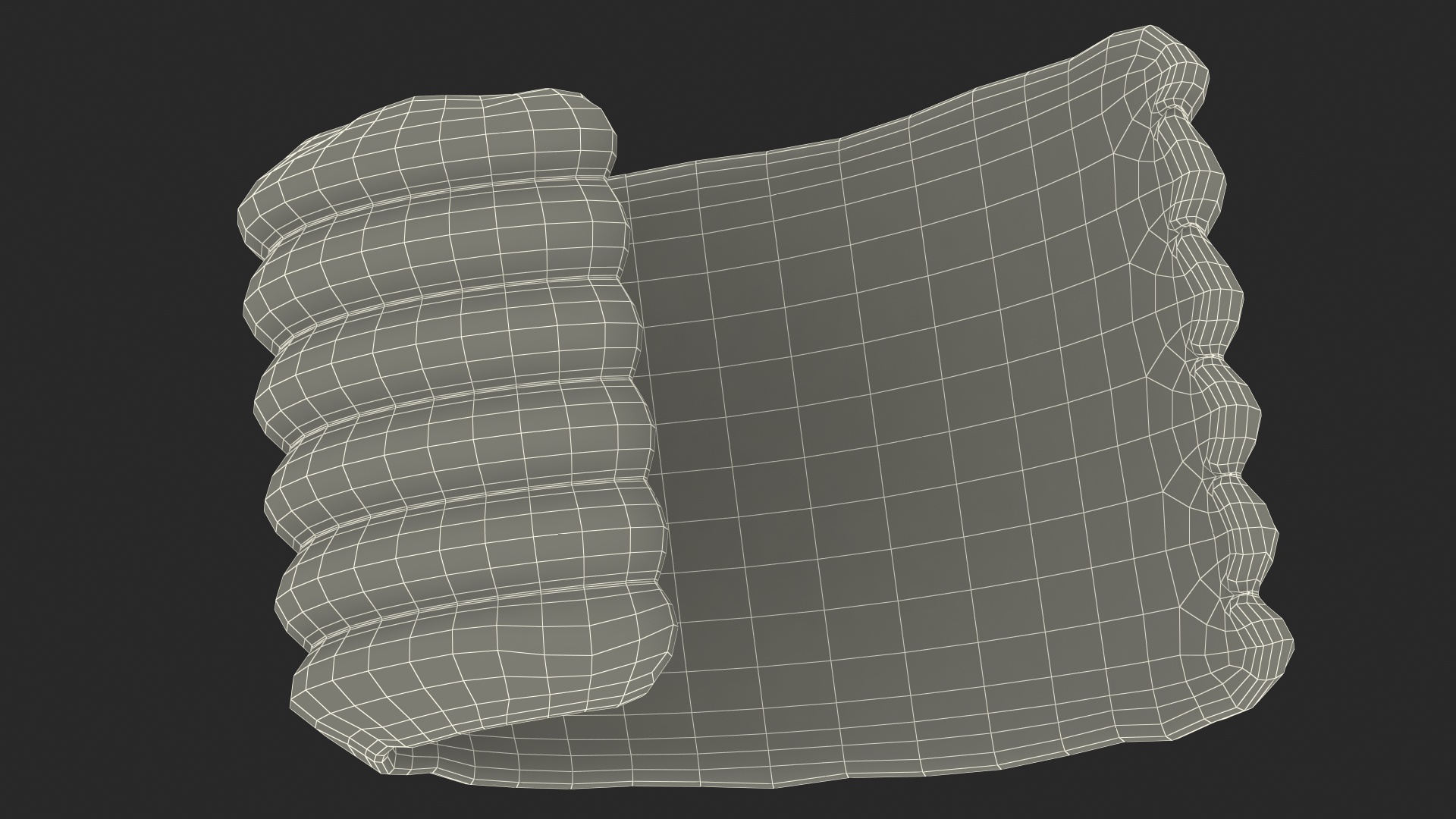 3D Bowl with Sliced Butter model