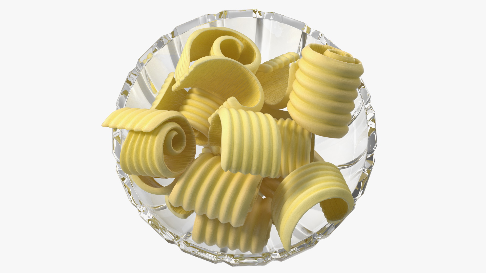 3D Bowl with Sliced Butter model
