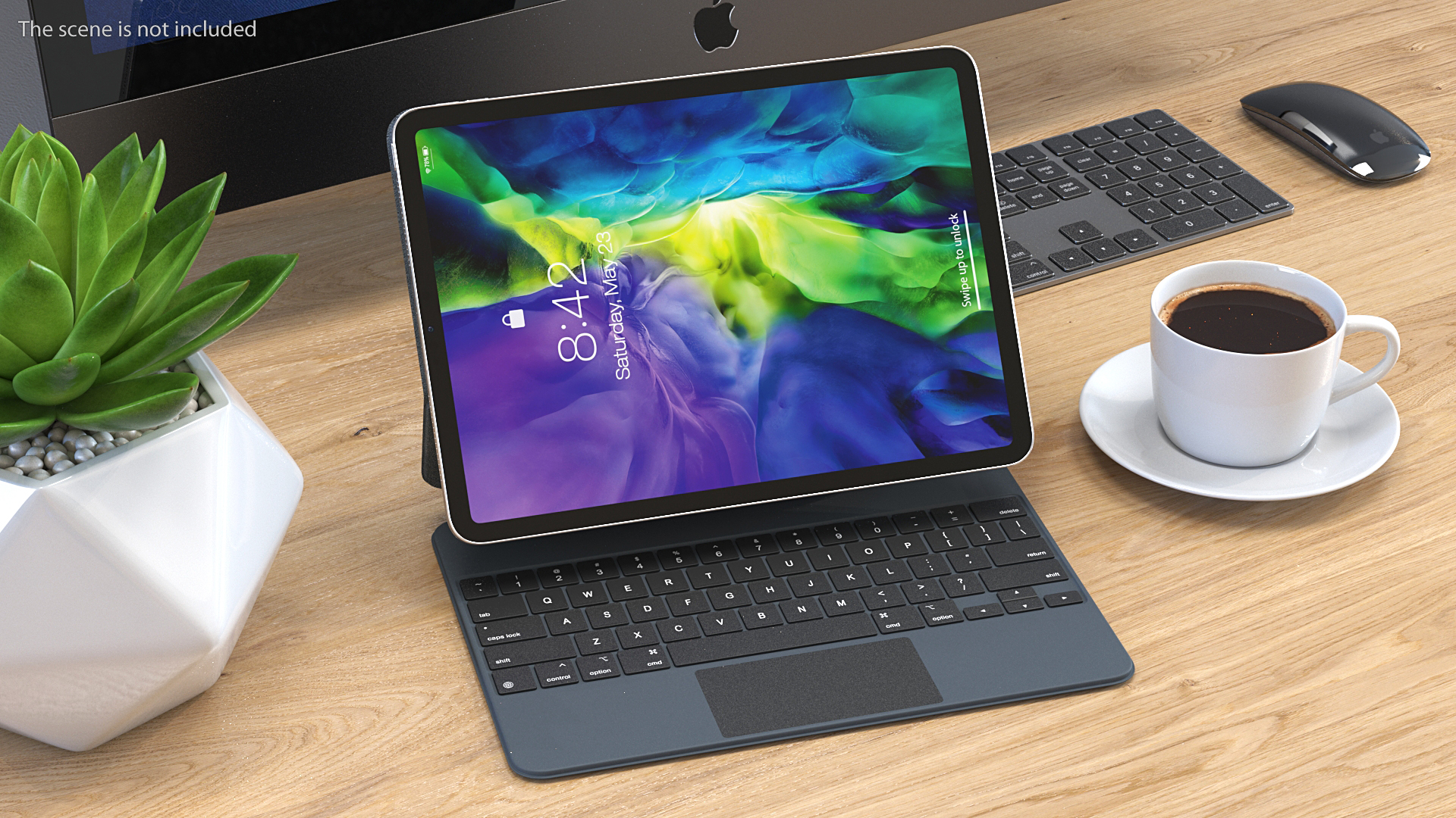 Apple iPad Pro 11 inch with Magic Keyboard 3D